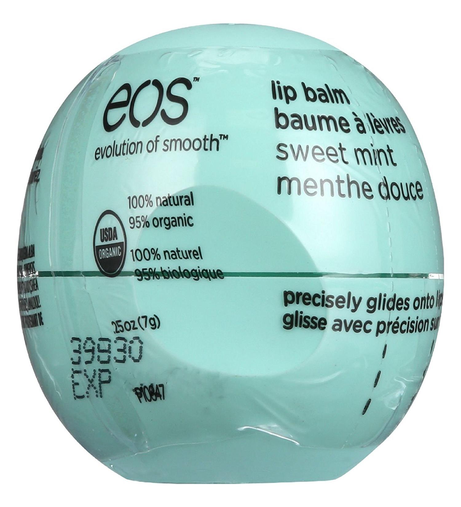 Eos Swt Mnt Sphere Srnk L Size 0.25o Eos Sweet Mint Sphere Shrinkwrap Lipbalm 0.25oz