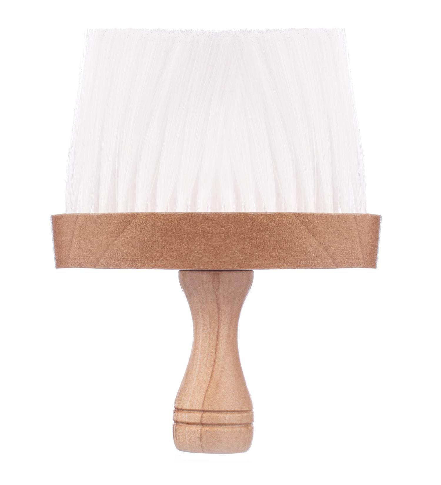 Kobe Professional Hairdressing Wooden Neck Brush - Gentle Feathery Bristles for Precision Cleaning - Lightweight and Compact Design for Professional and Home Use - Buy Online on GoSupps.com