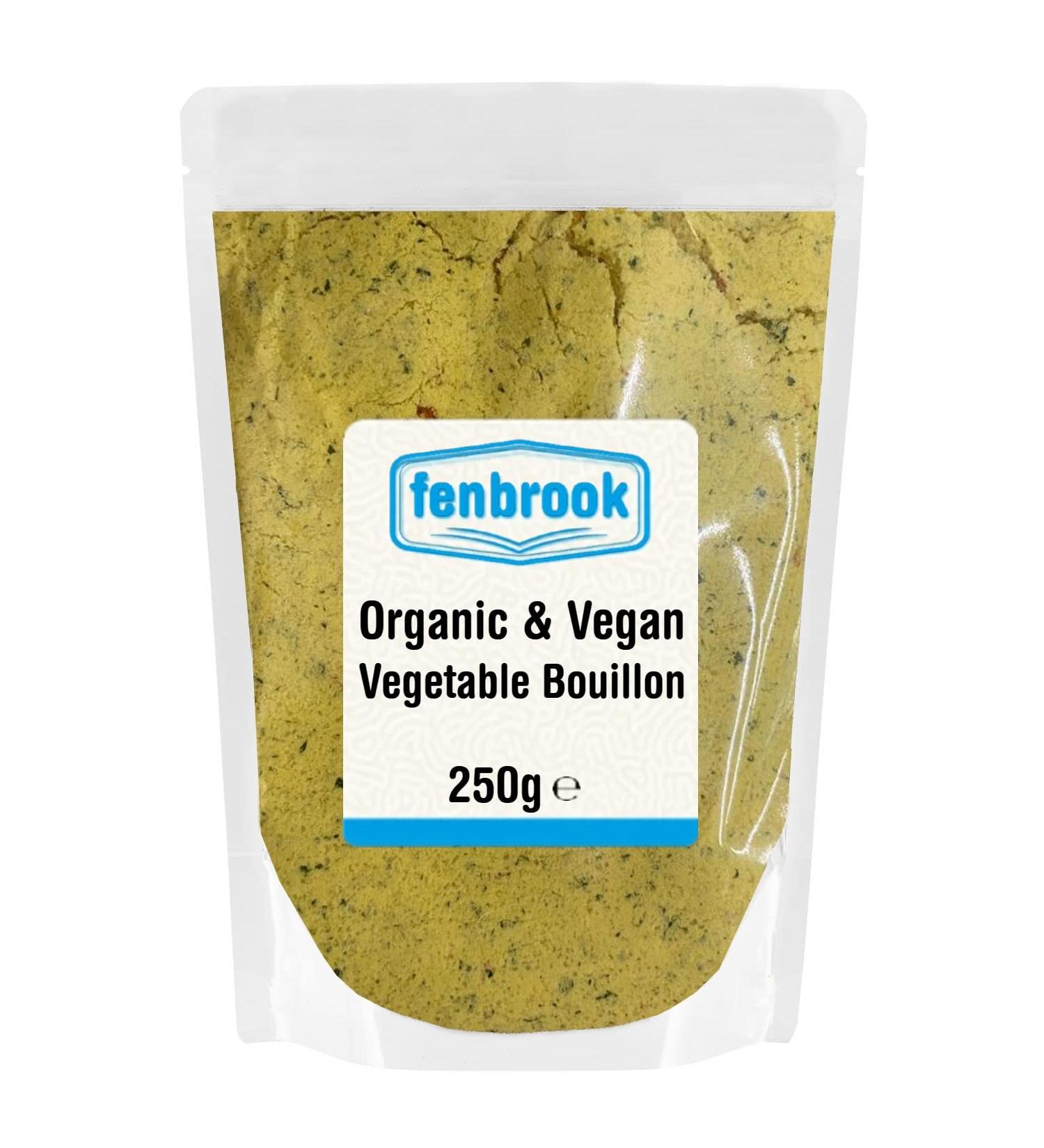 Organic Vegan Vegetable Bouillon 250g | Certified Organic | by Fenbrook Organic Original Swiss Recipe - Buy Online on GoSupps.com