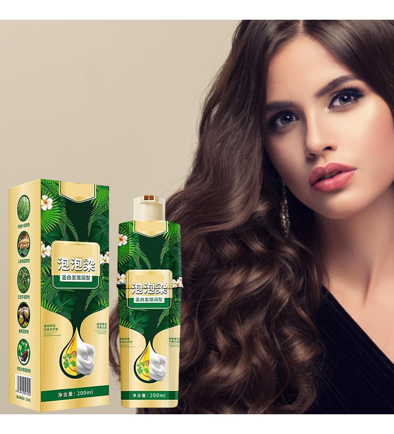  Generisch Bubble Plant Instant Color Shampoo 200 ml easy to wash for men and women - Buy Online on GoSupps.com