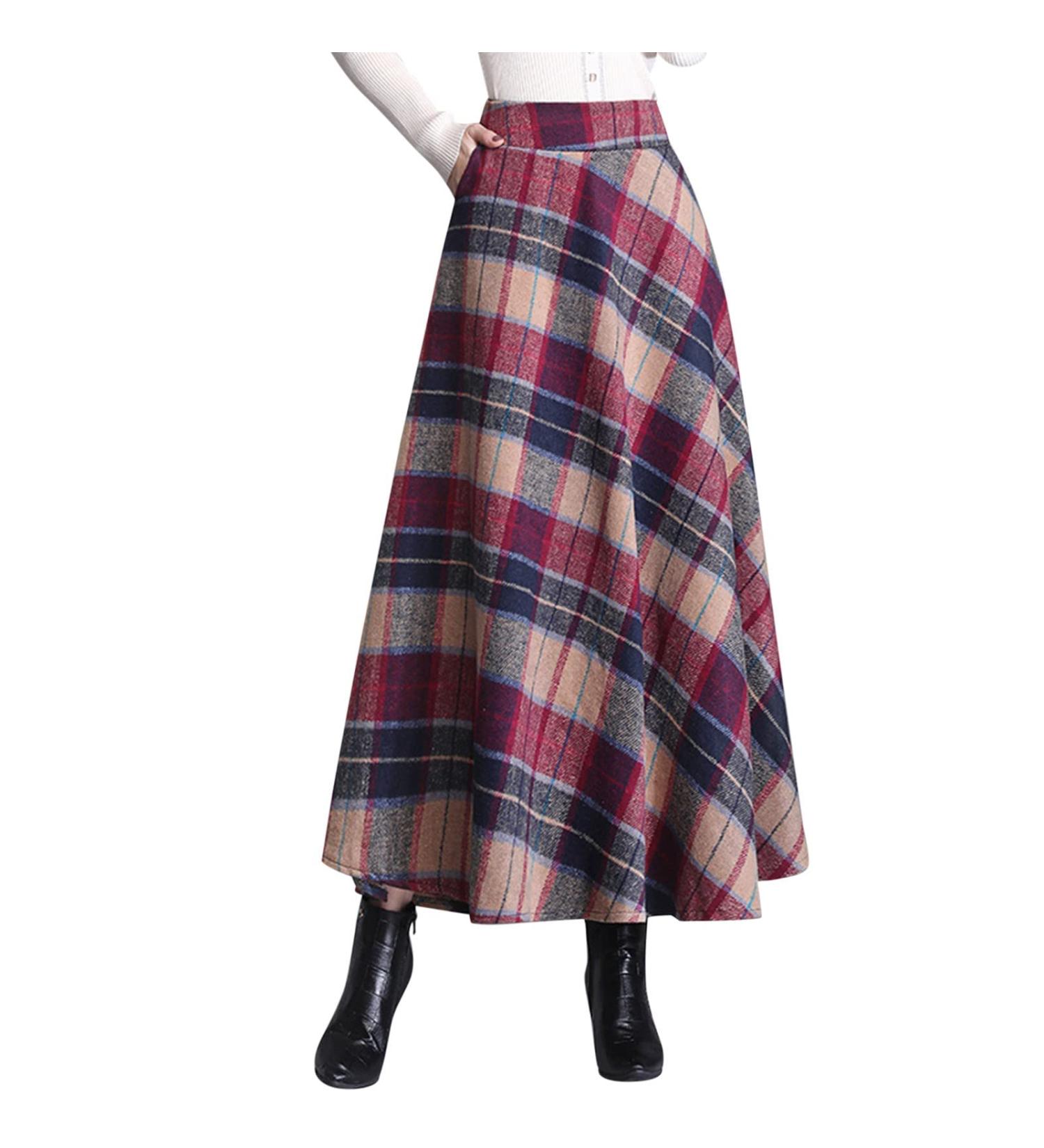 Shop Women's Short Black Winter A-Line Skirts | Casual Boho & Elegant Styles - Buy Online on GoSupps.com