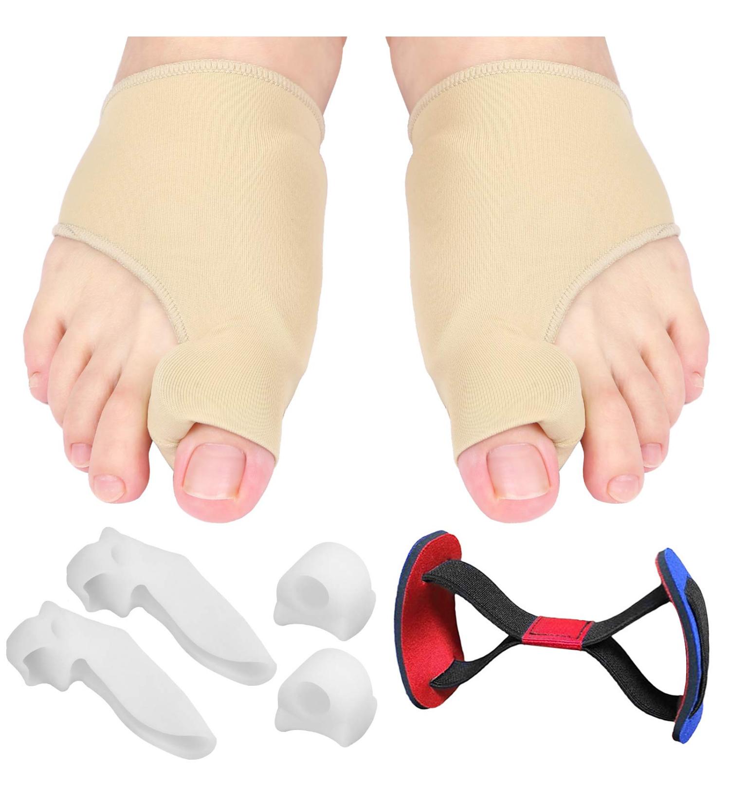 FAYYA 7pcs Bunion Corrector Set - Toe Separators, Spacers, and Straighteners for Bunion Relief and Protection - Buy Online on GoSupps.com