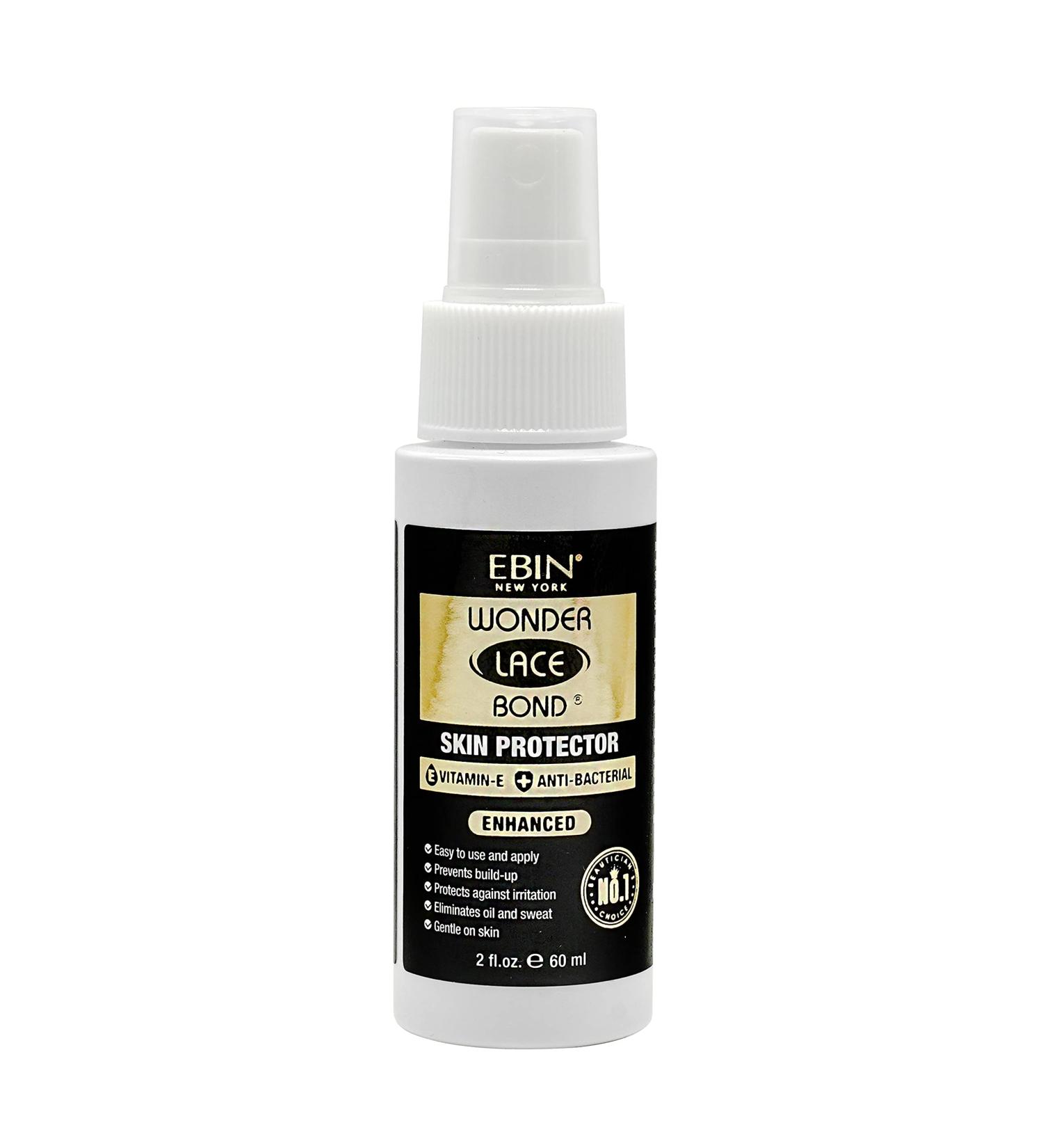 EBIN NEW YORK Wonder Lace Bond Skin Protector | Enhanced Formula for Skin & Scalp Protection | Long-Lasting Adhesion | 2 fl.oz./60ml - Buy Online on GoSupps.com