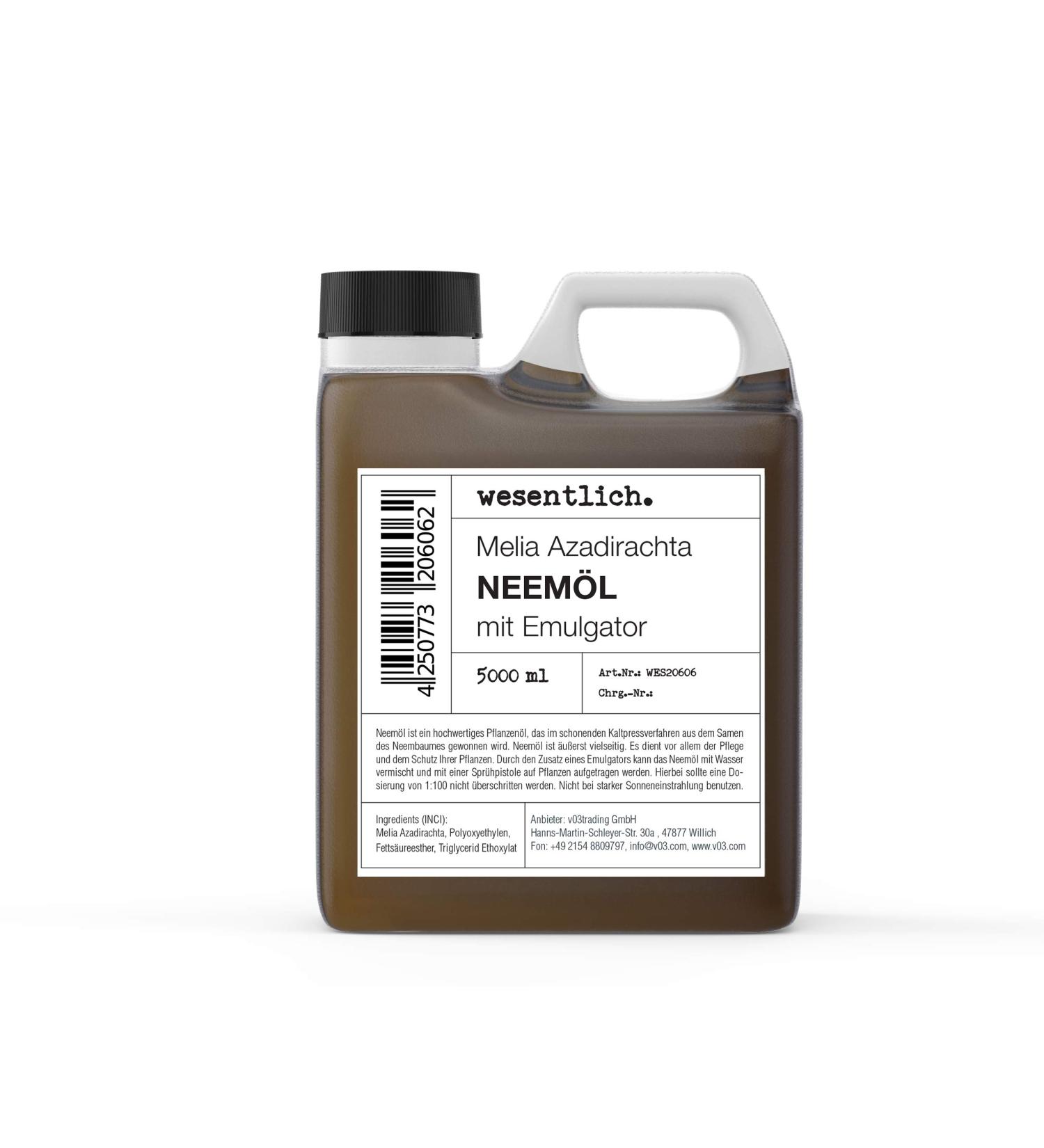 Huile Essentielle de n on avec mulsifiant 5000 ML Pr t tre m lang pour Une Utilisation imm diate - Buy Online on GoSupps.com
