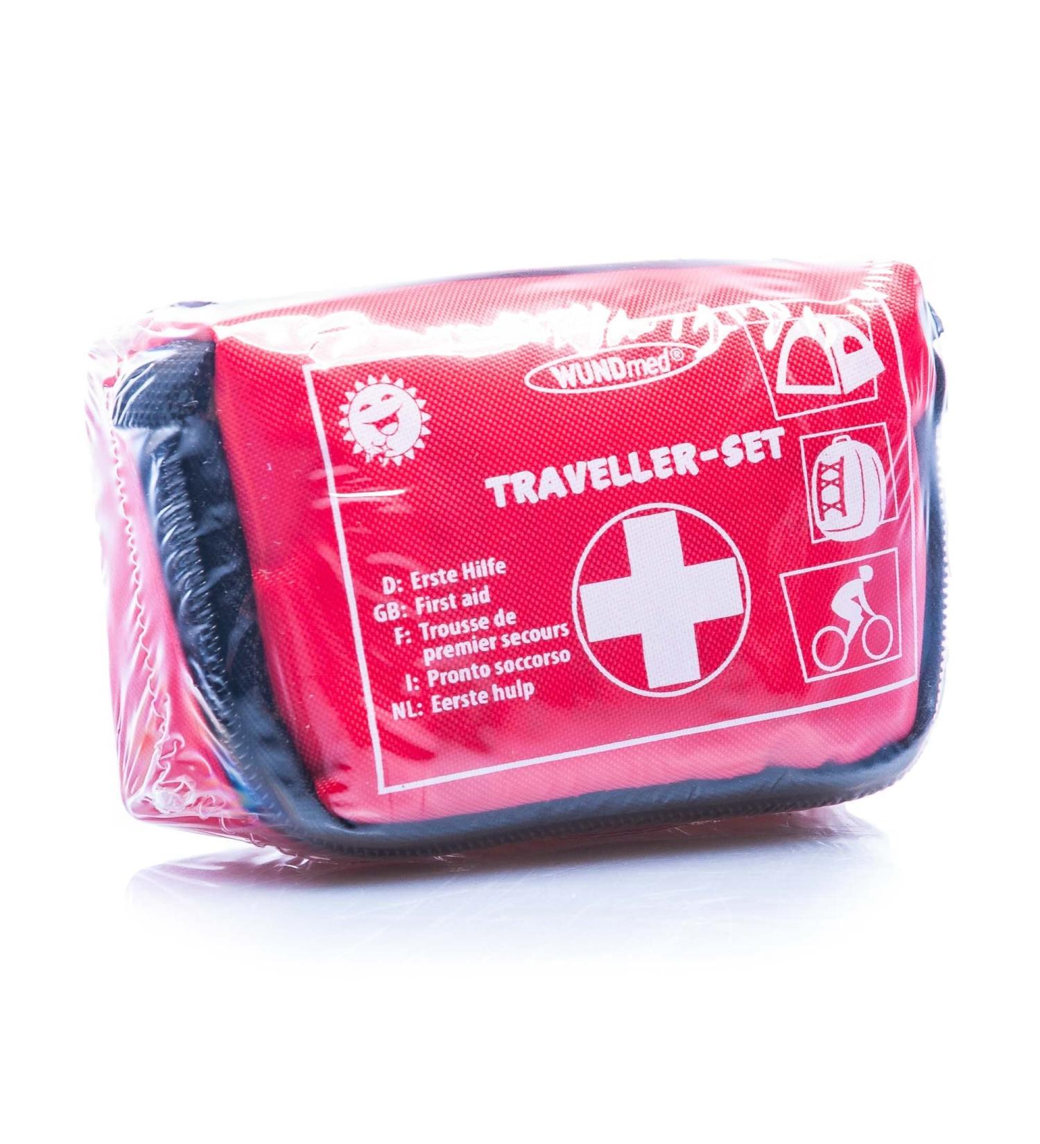 Wundmed Travel First Aid Set - 32 Essential Pieces for On-the-Go Safety | International Shipping Available - Buy Online on GoSupps.com