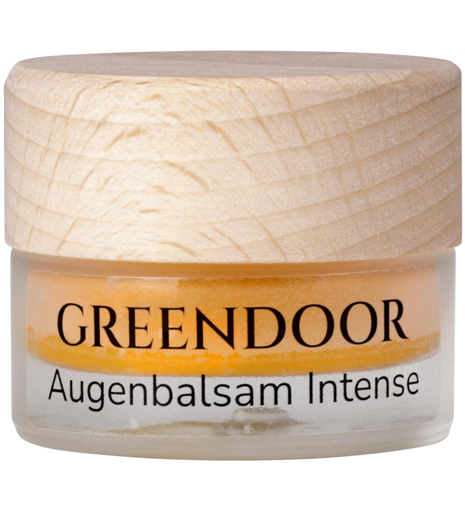 Greenendoor Eye Balm Intense 15ml - Natural Anti-Aging Eye Cream - Smooths Wrinkles Reduces Dark Circles with Organic Rosehip & Argan Oil - Buy Online on GoSupps.com