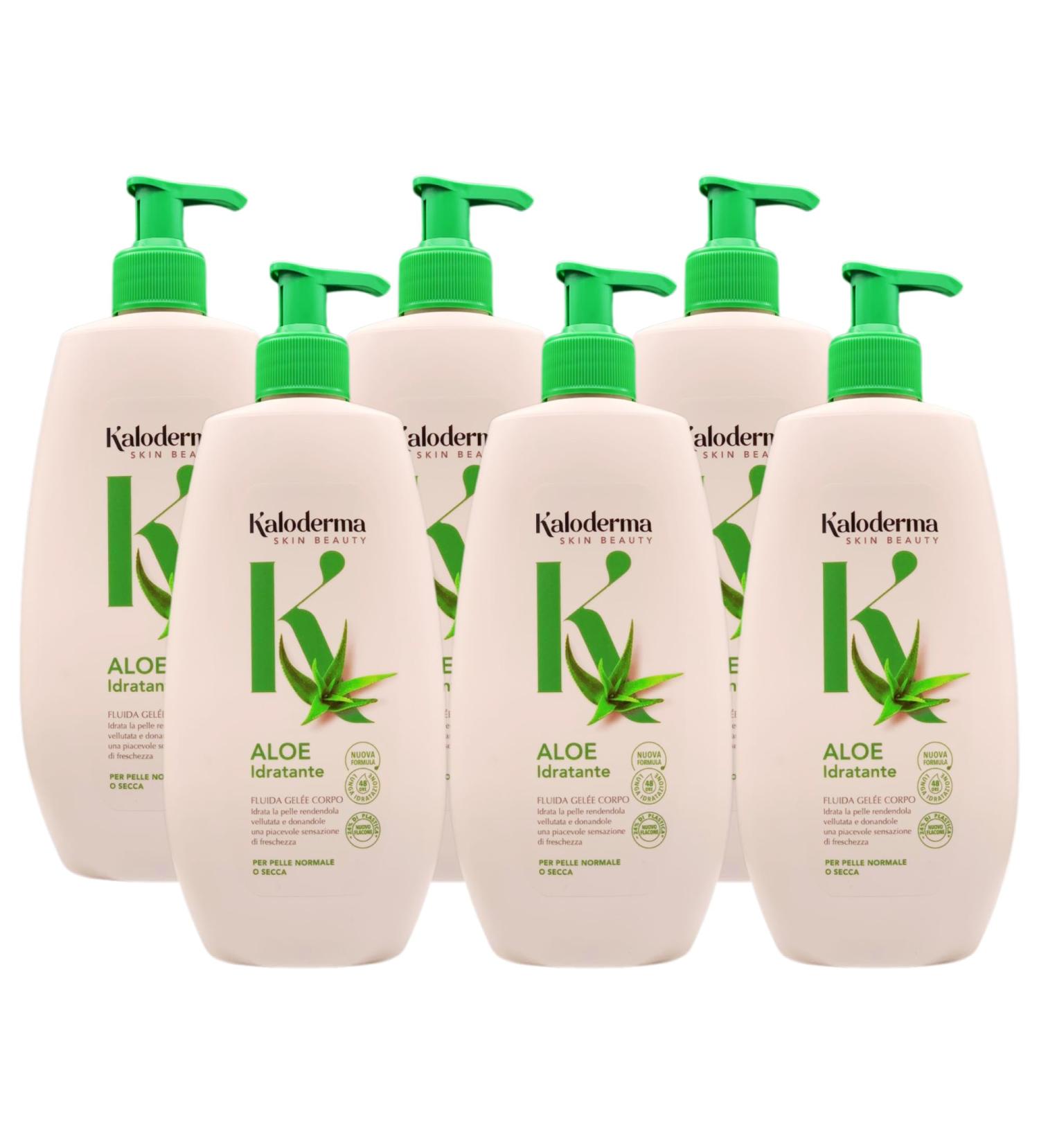  FEI FAN Moisturizing aloe vera body gel-cream hydrates the skin leaving it velvety smooth and with a pleasant feeling of freshness. For normal or dry skin. 400 ml (6 bottles) - Buy Online on GoSupps.com