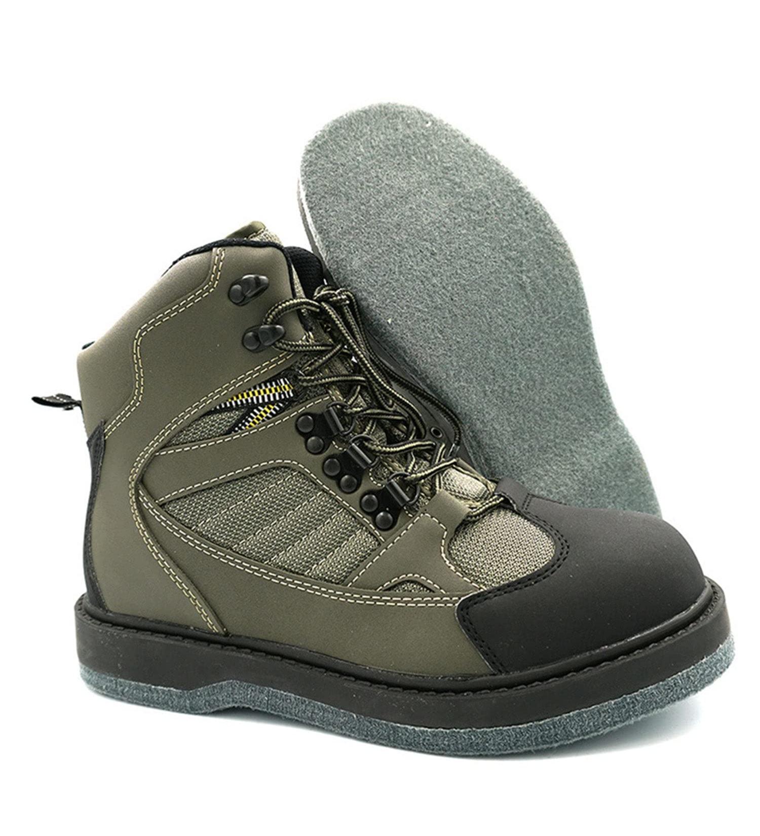Lurewilder Men's Felt Sole Wading Boots - Fly Fishing Footwear US 14 - Buy Online on GoSupps.com