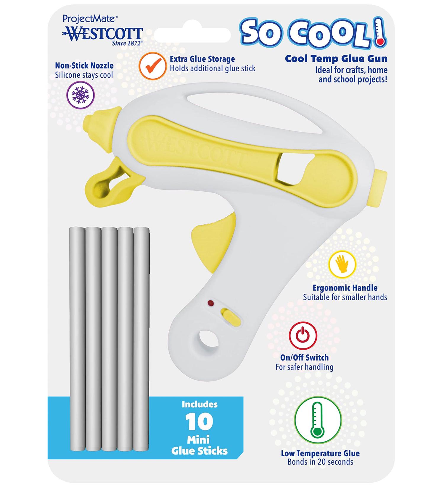 Westcott So Cool! Low-Temp Glue Gun for Young Crafters  Assorted Colors - Buy Online on GoSupps.com