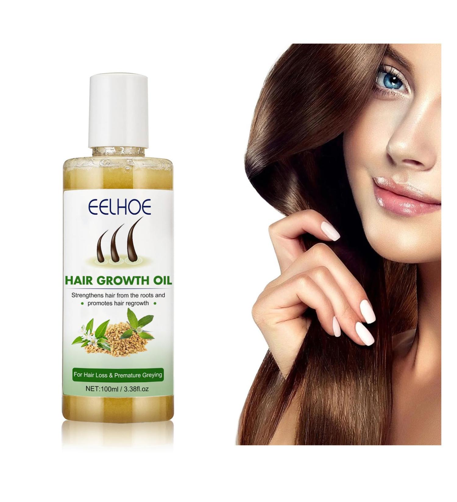 JITASHWA Hair Growth Oil Hair Growth Essence Repair Hair Follicles Hair Loss Prevention Hair Regrowth Treatment Hair Thickening Product - Buy Online on GoSupps.com
