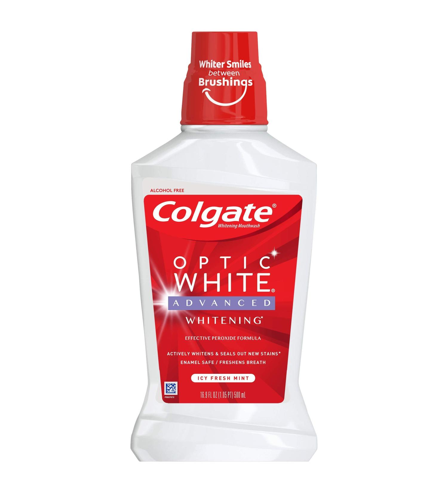 Colgate Optic White 16oz: Advanced Teeth Whitening Toothpaste - Buy Online on GoSupps.com