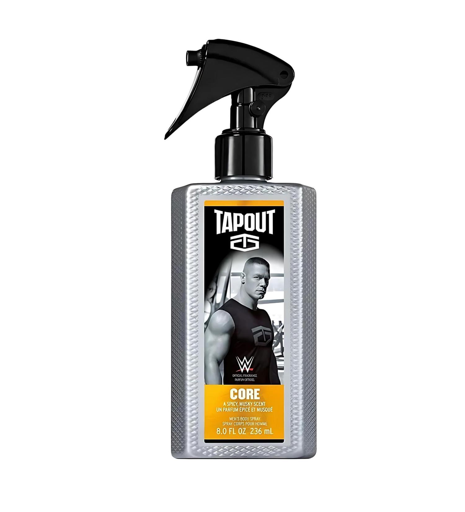 Tapout Core Body Spray Perfume for Men Refreshing Fragrance 8 Ounces - Buy Online on GoSupps.com