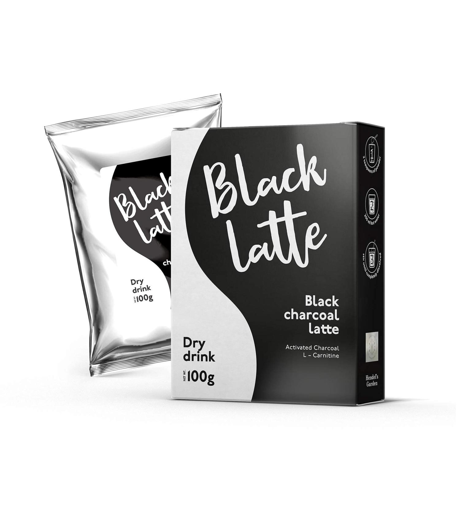 Black Latte by Hendels Garden - Slimming Coffee for Weight Loss | International Shipping Available - Buy Online on GoSupps.com