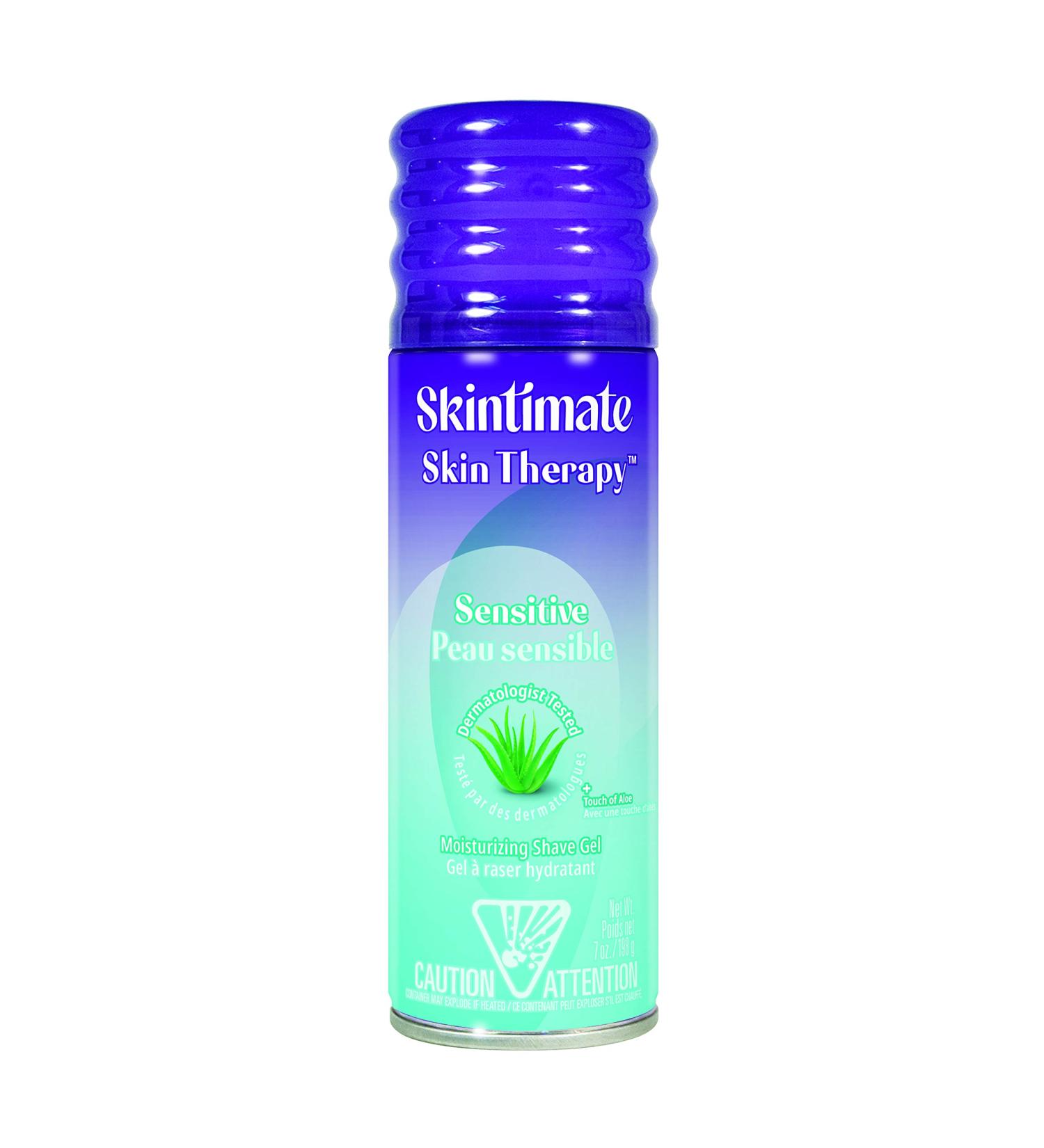 Skintimate Sensitive Skin Shave Gel - Moisturizing Formula, 7 oz - Buy Online on GoSupps.com