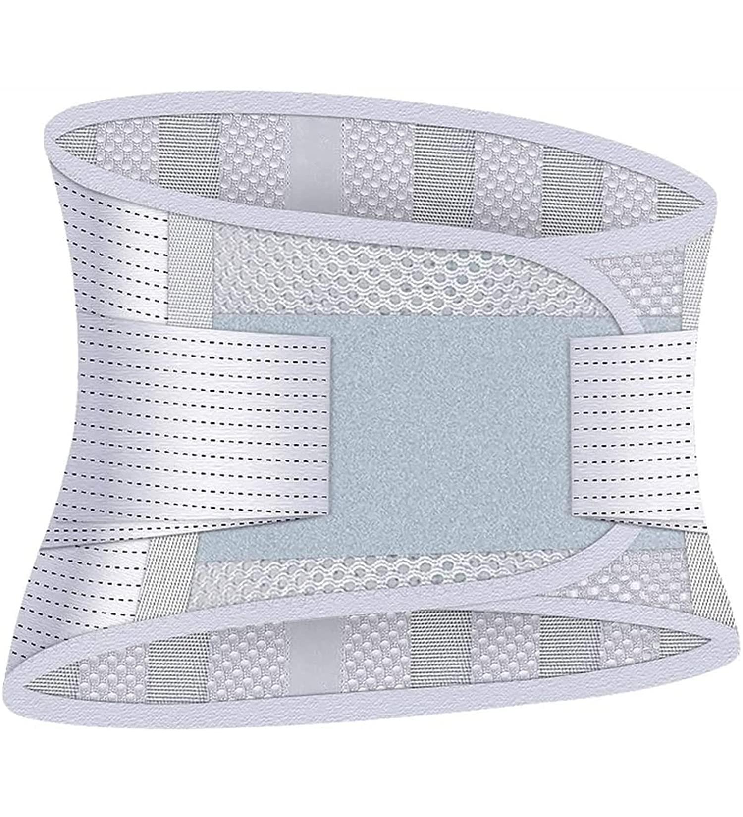 Self-Warming Back Band | Lumbar Pear Belt for Men & Women | Back Pain Relief Herniated Disc Support & Waist Smoothing - Buy Online on GoSupps.com