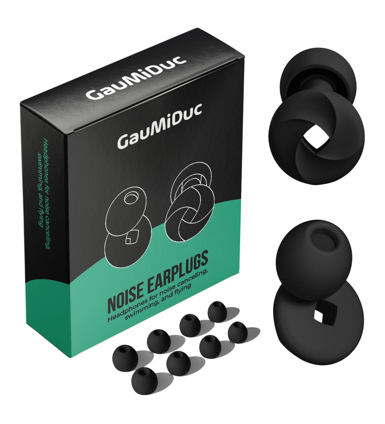 Noise Cancelling Ear Plugs for Sleeping & Travel | Reusable Earplugs for Concerts Work Swimming & Snoring - Buy Online on GoSupps.com