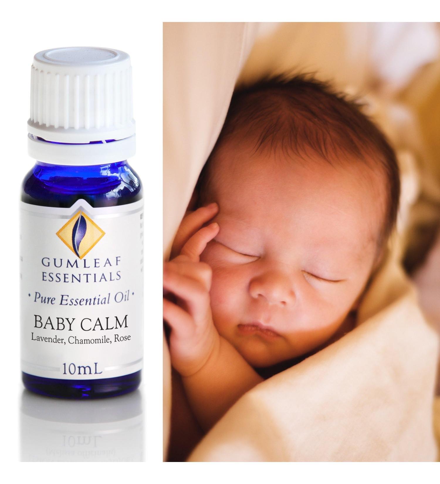 Gumleaf Essentials Baby Calm Essential Oil Blend - 10ml Cruelty Free & Vegan 100% Pure & Natural - Buy Online on GoSupps.com