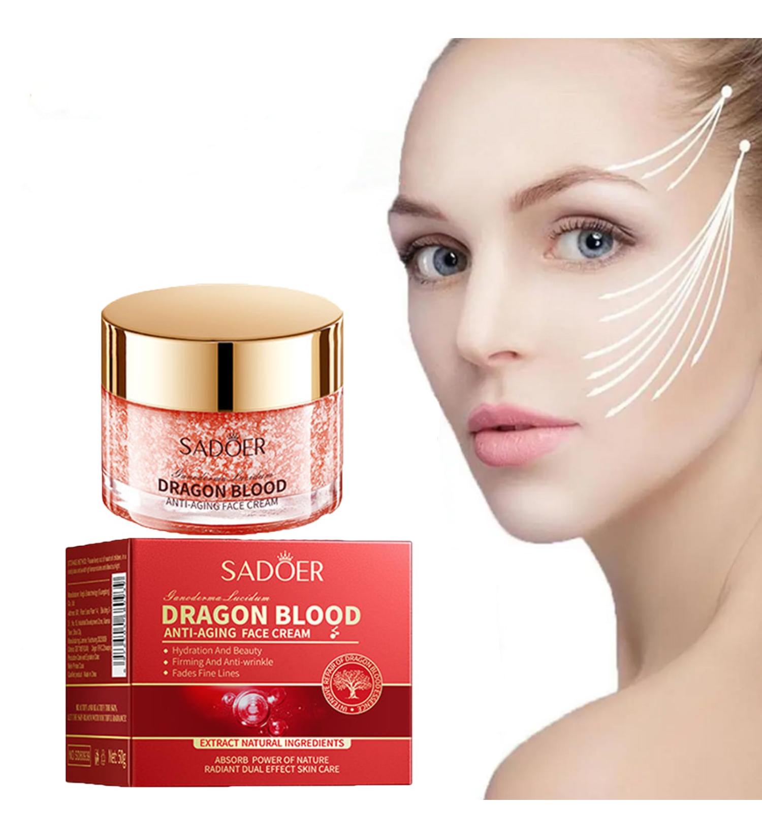 Dragon's Blood Relaxing Cream Dragon's Blood Cream Wrinkle-Removing facial essence 50g Retinol Dragon's Blood Cream Wrinkle-Resisting Nourishing and Firming Skin tightening cream - Buy Online on GoSupps.com
