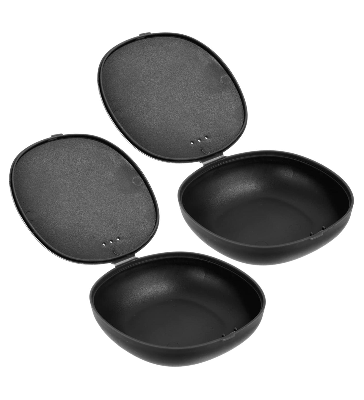 Buy Gleavi Silicone Container Set | 2-Piece Box Storage Pacifier & Menstrual Cup Holder | Portable Hygiene & Beverage Solution - Black - Buy Online on GoSupps.com