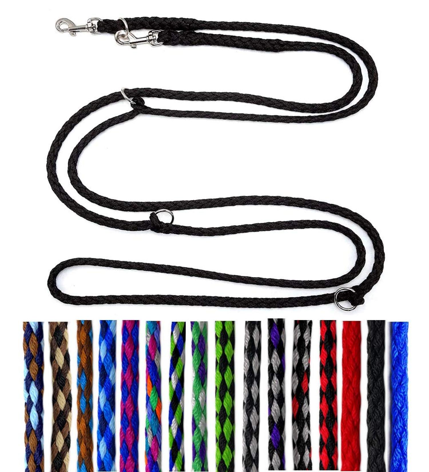 Lightweight & Durable 3.50m Adjustable Dog Leash for Small Dogs up to 15kg | Double Linen 4-Folded | International Shipping - Buy Online on GoSupps.com
