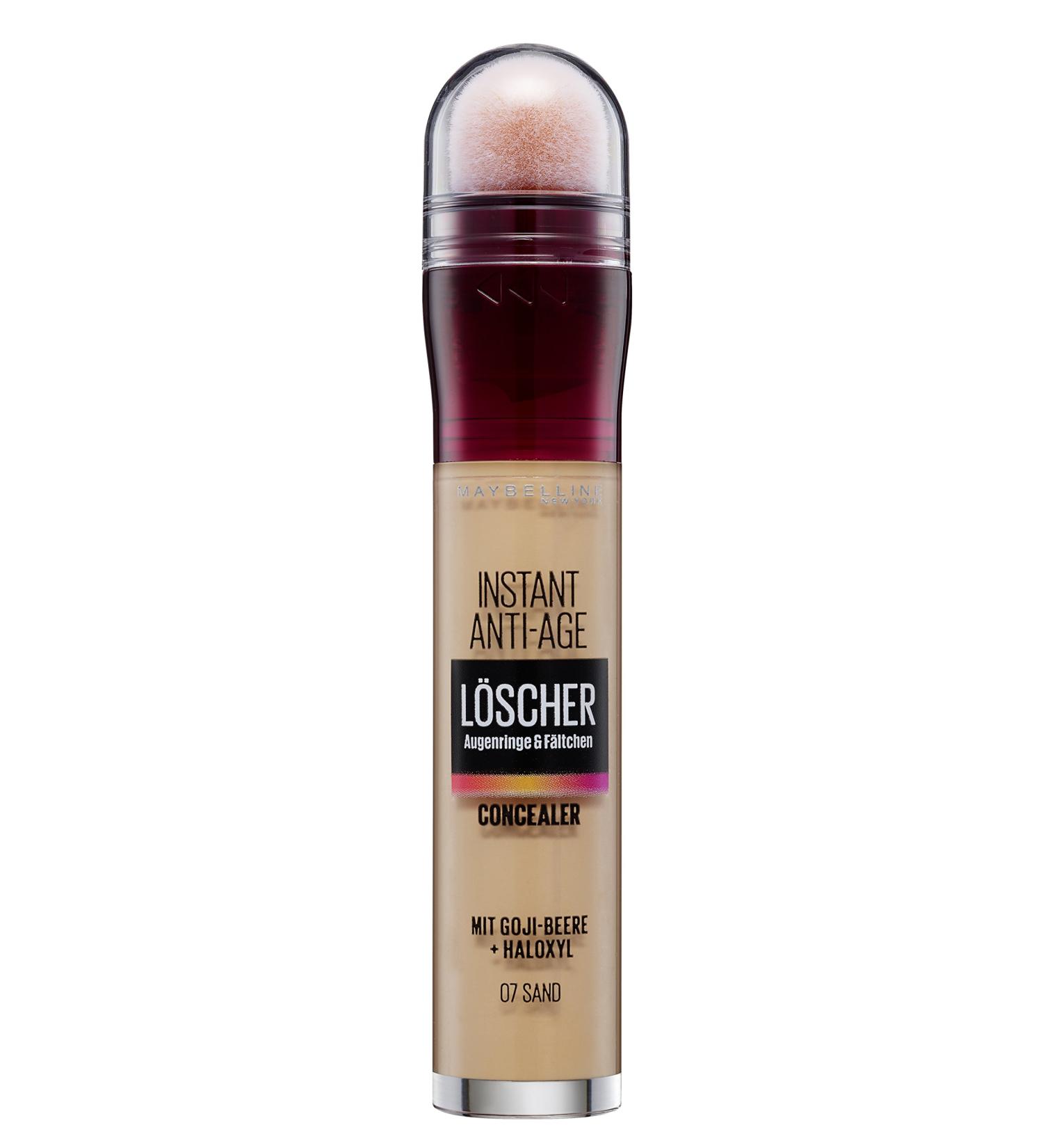 Maybelline New York Concealer Pen Instant Anti-Age Effect Concealer Eraser with Micro Erase Applicator No.07 Sand 6.8 ml No. 07 Sand