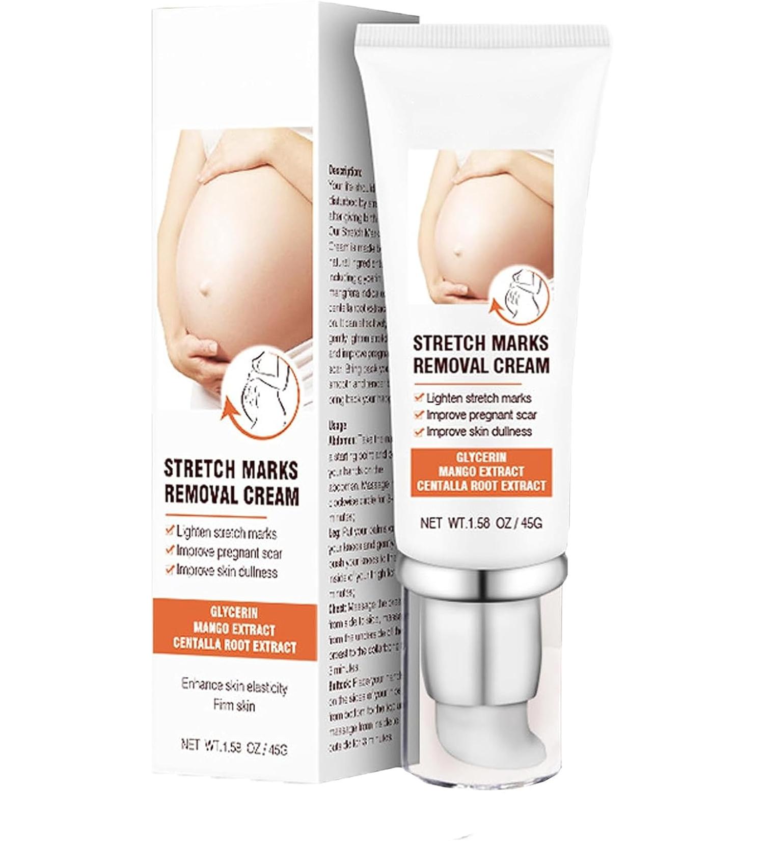 EXQST Stretch Mark Removal Cream Scars Care Cream 45g Soothing Scar Removal Cream Quick Repair New and Old Scars - Buy Online on GoSupps.com