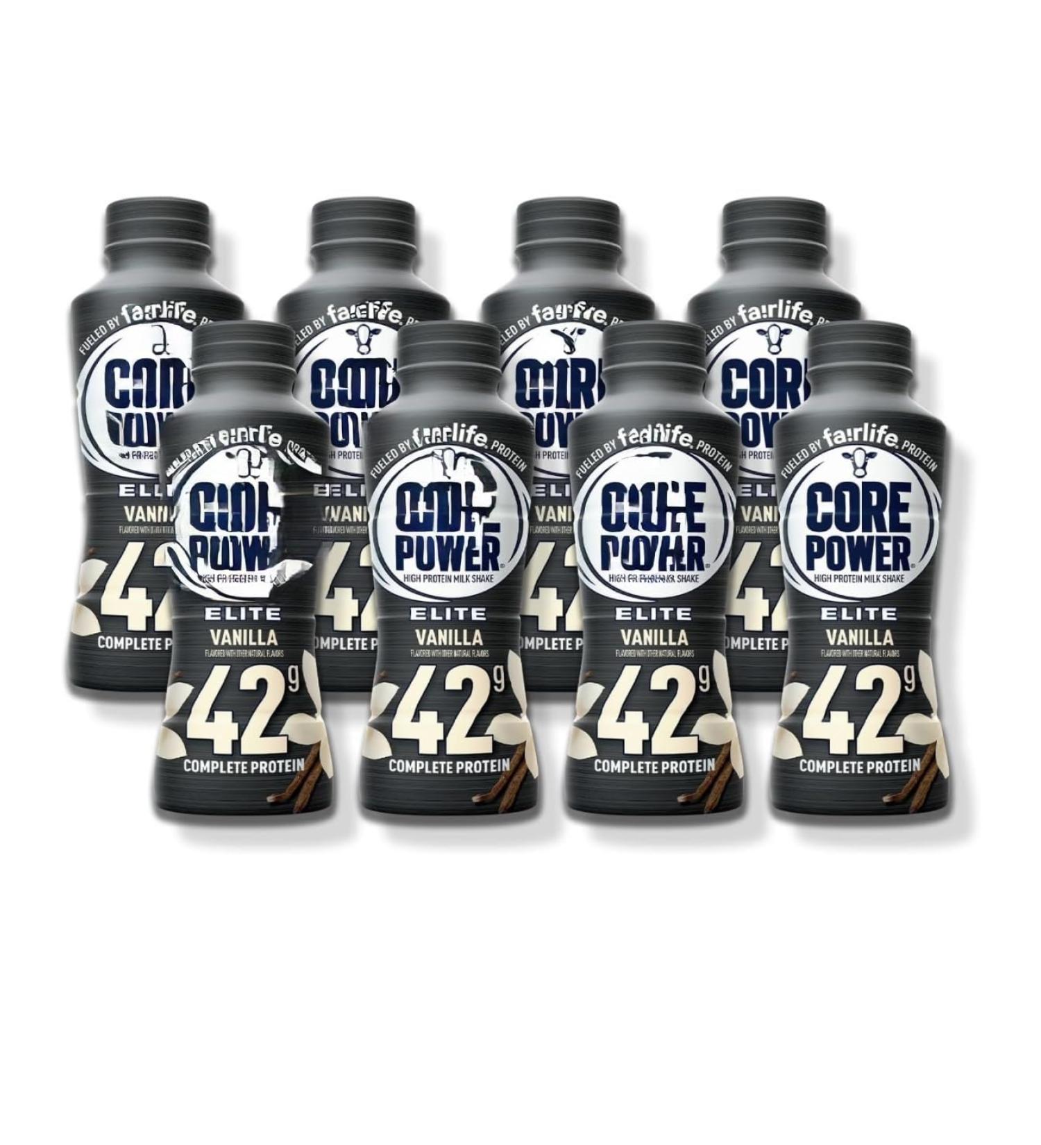FAIRLIFE' NUTRITION PLAN Core* Power' Elite 42g. Protein Shake Vanilla - Liquid (14 fl. oz 8 pk.) - Buy Online on GoSupps.com