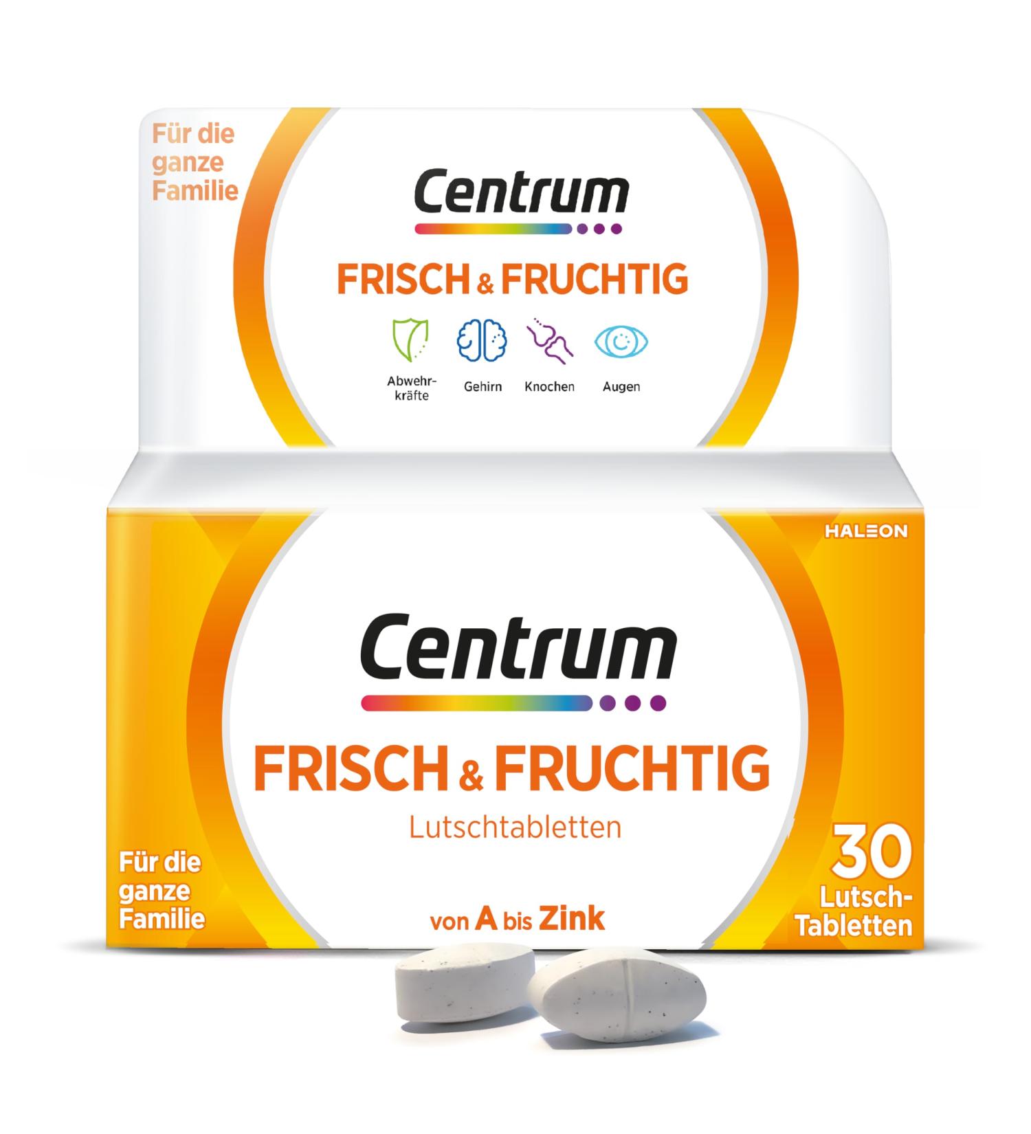 Centrum Fresh & Fruity 30 pcs - Delicious Micronutrient Supply for Family Health | International Shipping Available - Buy Online on GoSupps.com