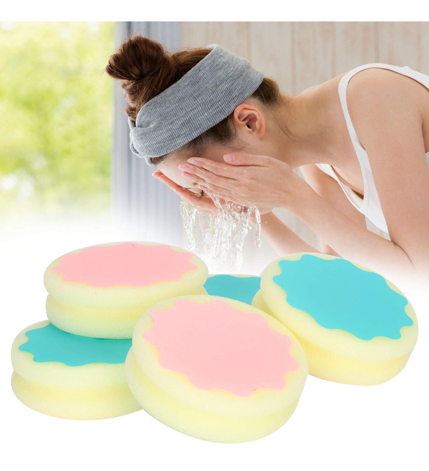 Saluaqui Painless Hair Removal Sponge - Double-Sided Depilatory Pad for Face & Body | Portable Pain-Free Hair Removal Tool - Buy Online on GoSupps.com