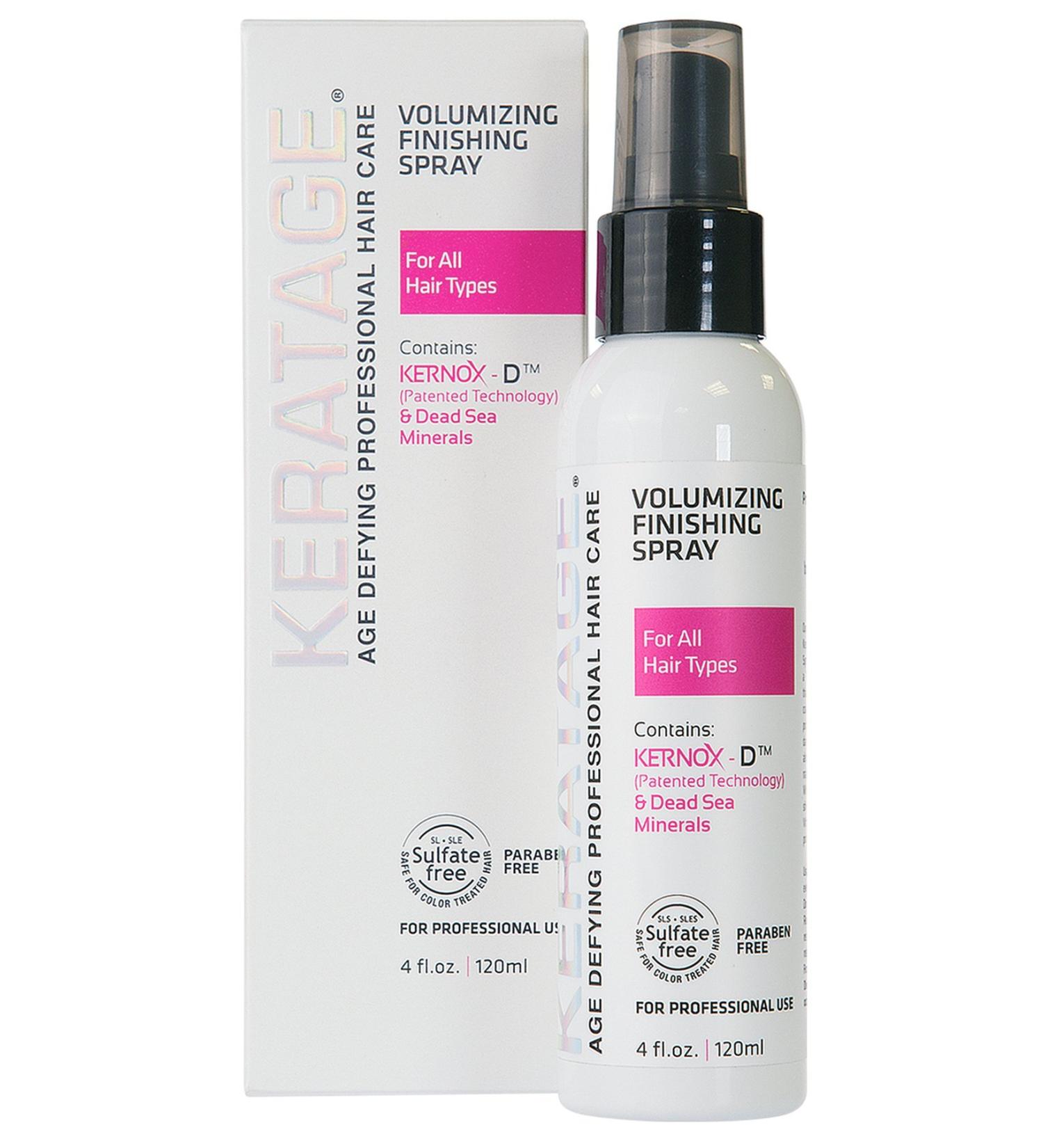 Keratage Volumizing Finishing Spray 4 Oz