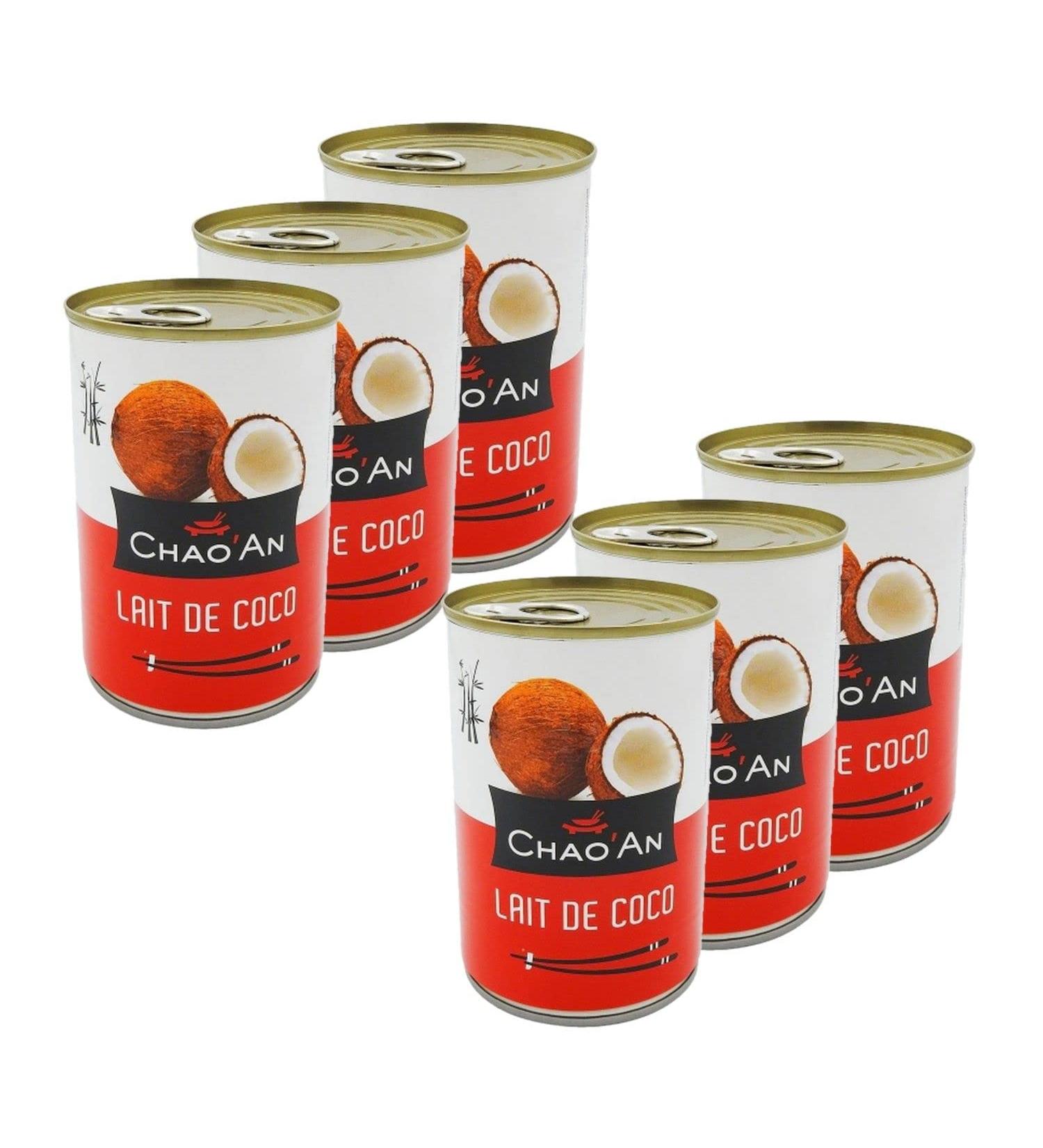 Lot 6x Coconut Milk - 400ml Box - Buy Online on GoSupps.com