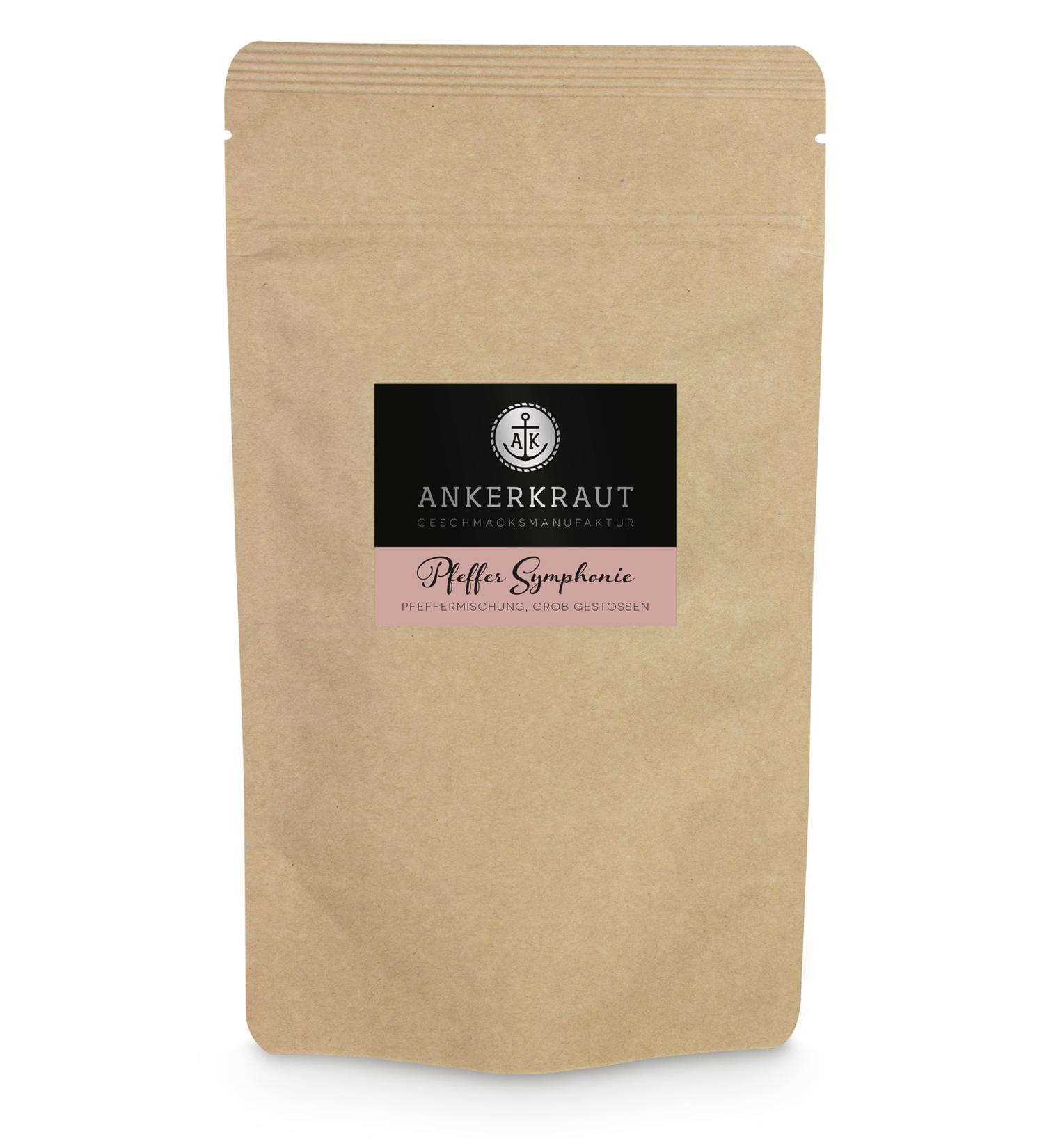 Anchor Herb Pepper Symphony - Colorful Blend of Black Green White Pepper & Pink Berries for Cooking & Grilling - 150g Pack - Buy Online on GoSupps.com