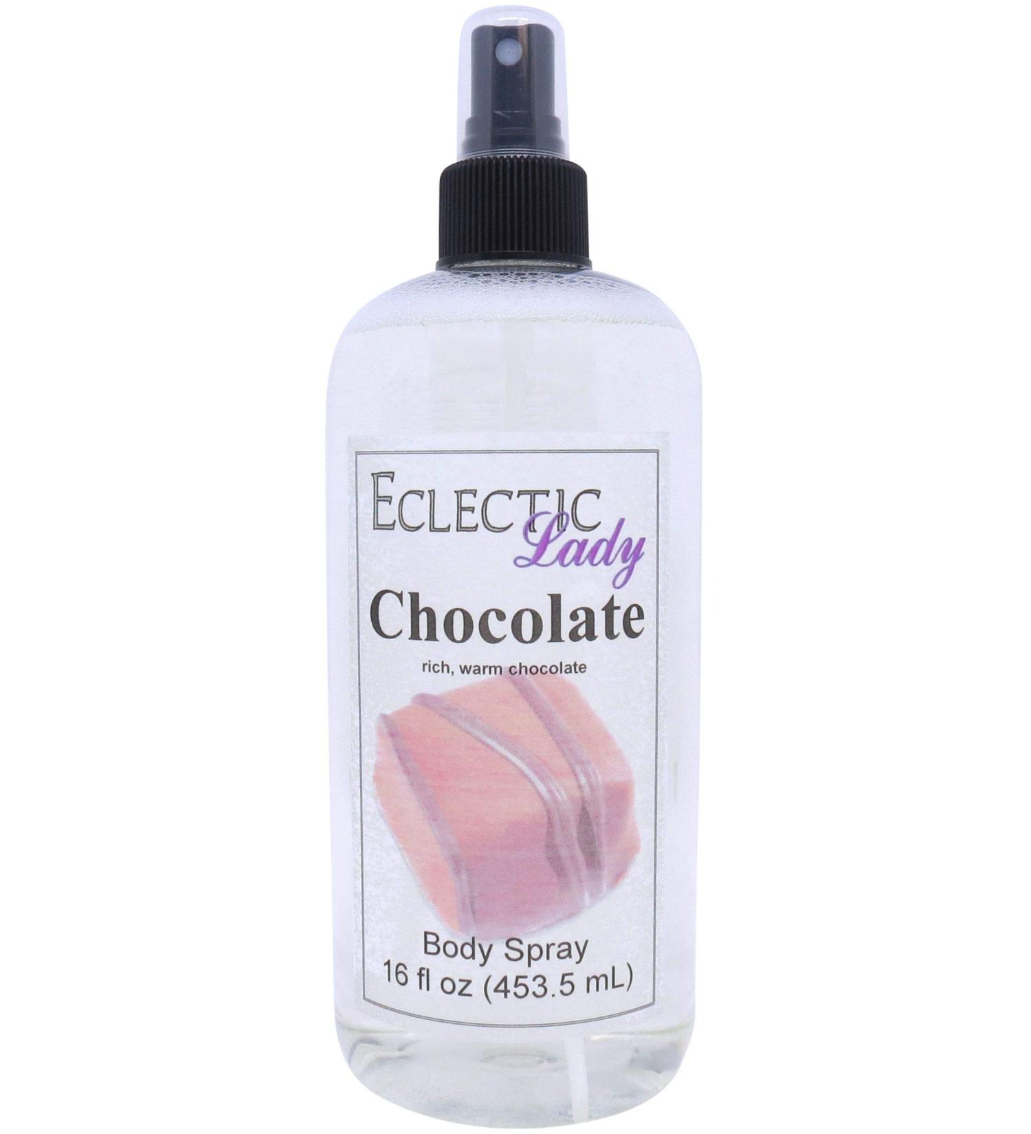 Chocolate Body Spray 16 ounces Body Mist for Women with Clean Light & Gentle Fragrance Long Lasting Perfume with Comforting Scent for Men & Women Cologne with Soft Subtle Aroma For Daily Use Regular Strength 16 Fl Oz (Pack of 1) - Buy Online on GoSupps.com