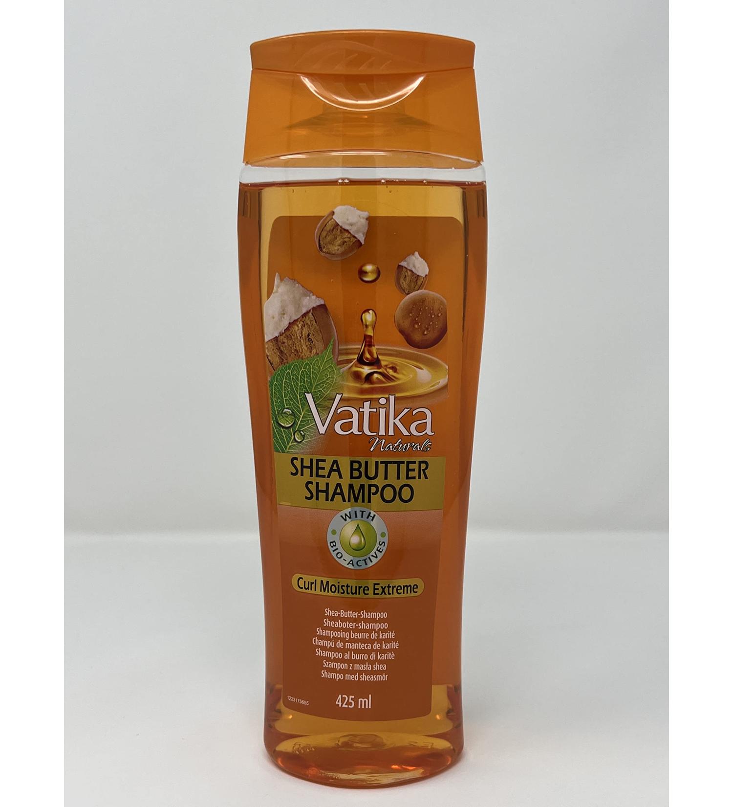 Vatika Naturals Chia Butter Shampoo 425 ml | With Bio-Actives | Curl Moisture Extreme Shampoo