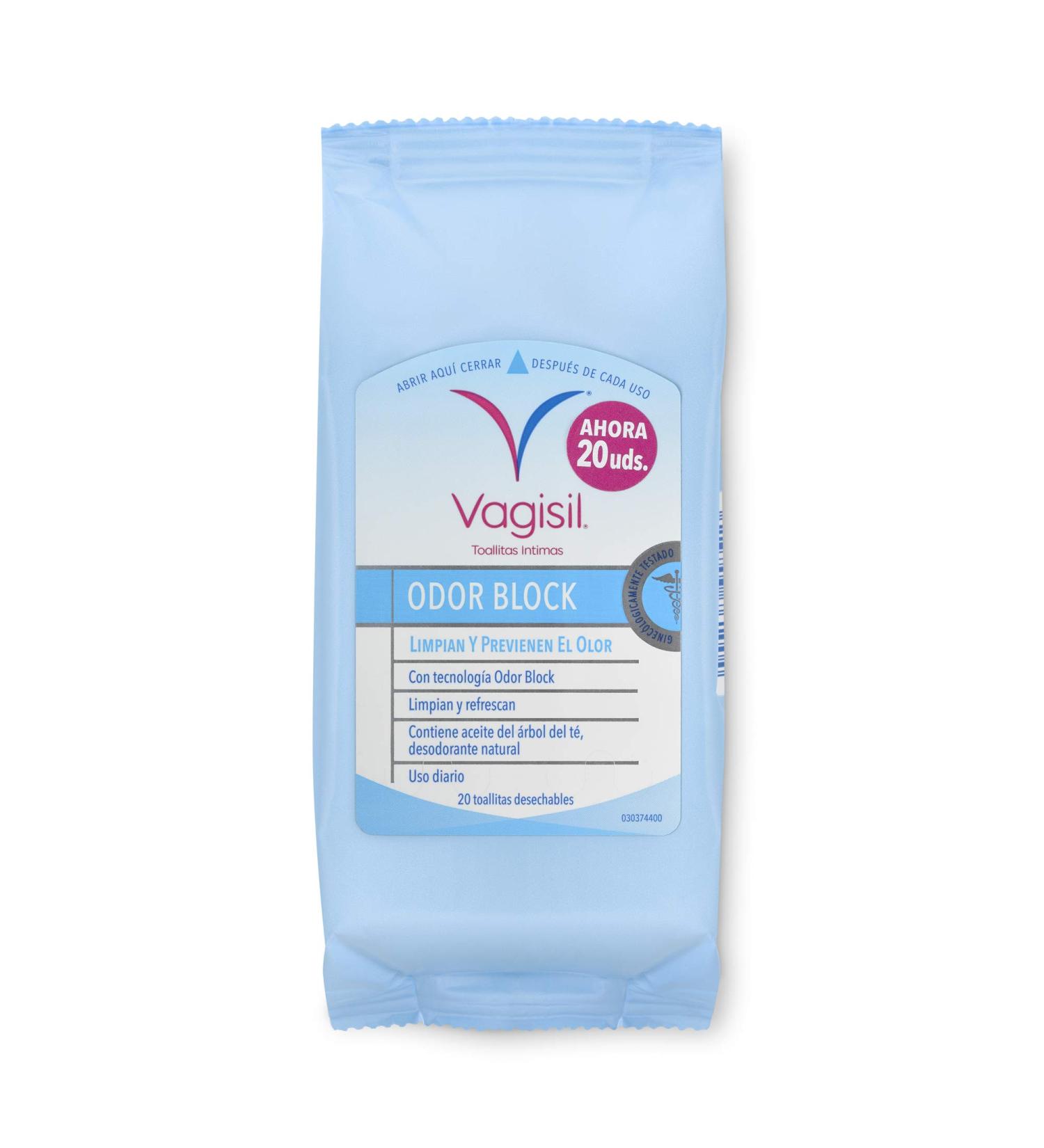 Vagisil Vaginesil solution: intimate wipes 10 wipes