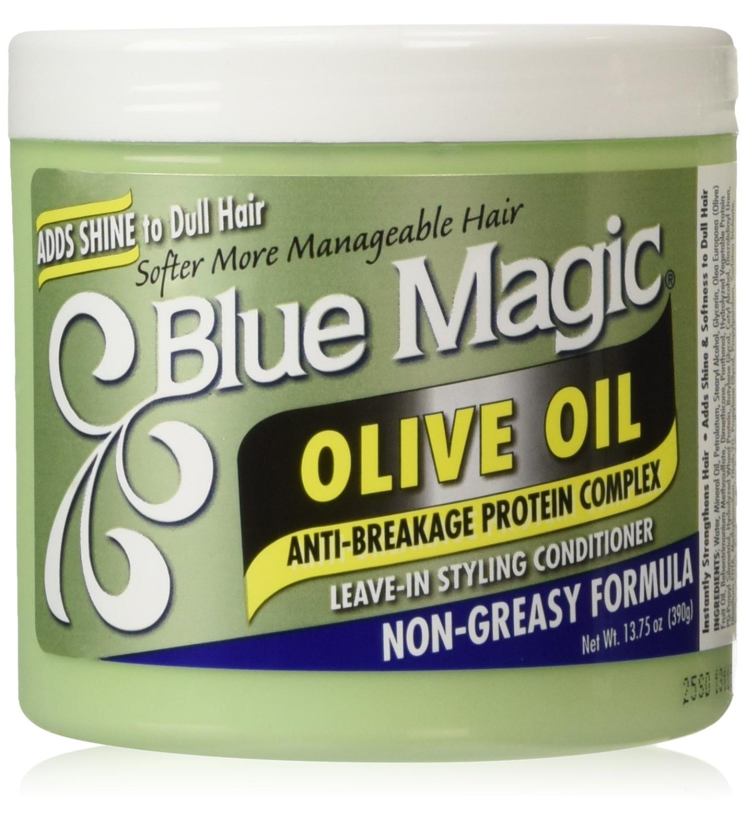 Blue Magic Olive Oil 13.75 Fl Oz (BLMOLIVE) - Premium Hair Care Product - Buy Online on GoSupps.com