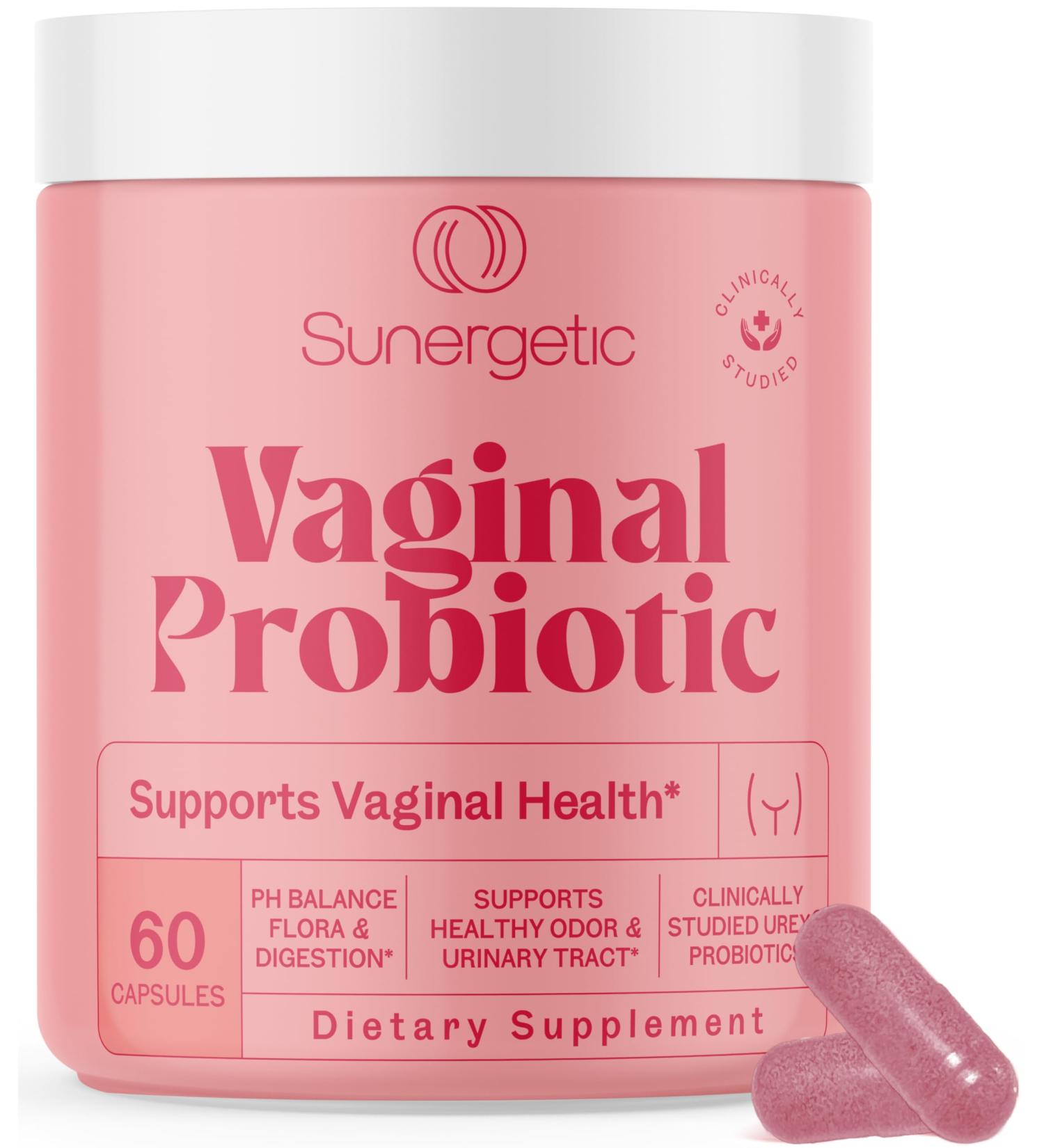 Premium Vaginal Probiotics for Women Clinically Studied Lactobacillus Vaginal Probiotic with Prebiotic & Cranberry to Balance PH Reduce Odor Urinary Tract Support & Feminine Health 60 Capsules - Buy Online on GoSupps.com