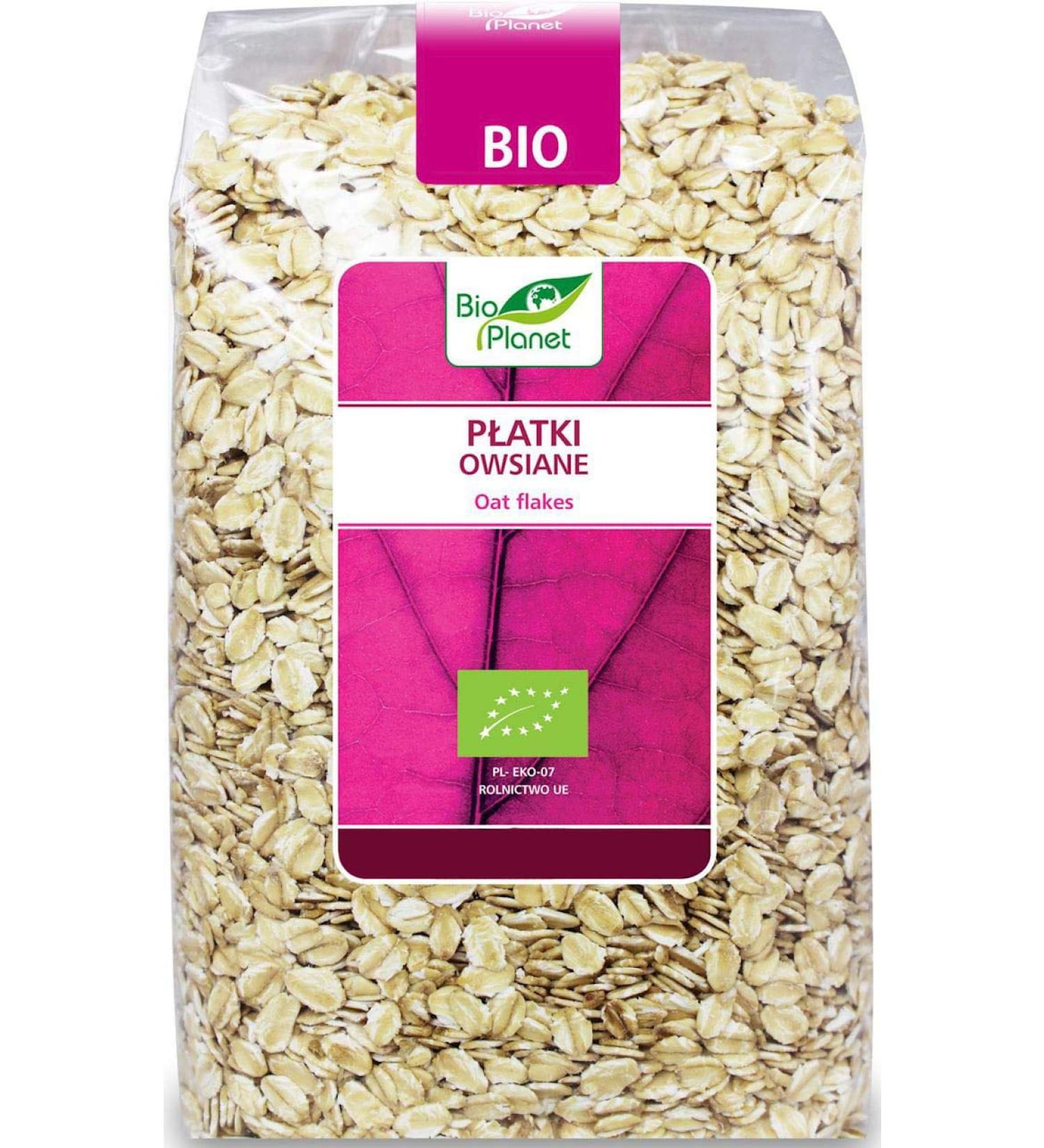 BIO PLANET Organic Oatmeal 600g - BIO PLANET