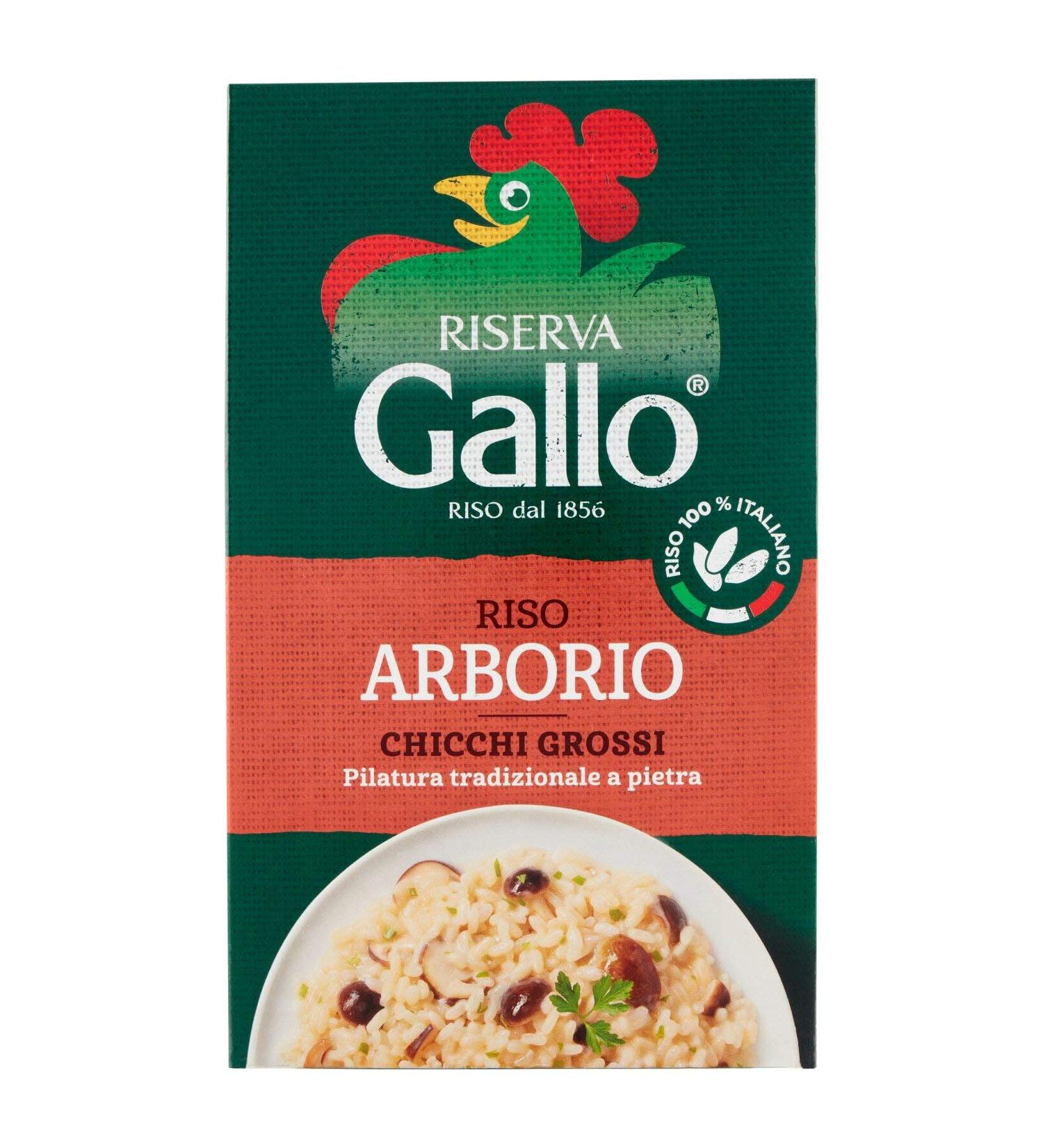  Riso Gallo Gallo - Riz Arborio Chicchi gros - 2 paquets de 1 kg 2 kg  - Buy Online on GoSupps.com