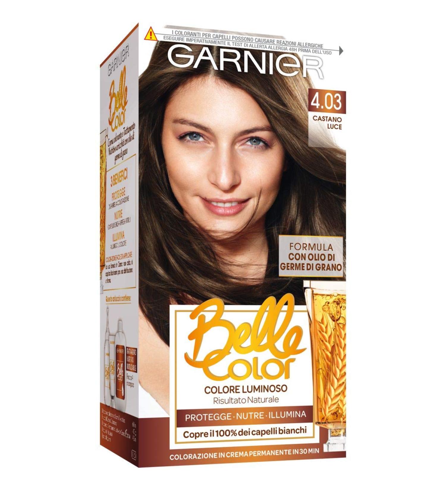BELLE COLOR 4.03 castano luce - Dyes for hair - Buy Online on GoSupps.com
