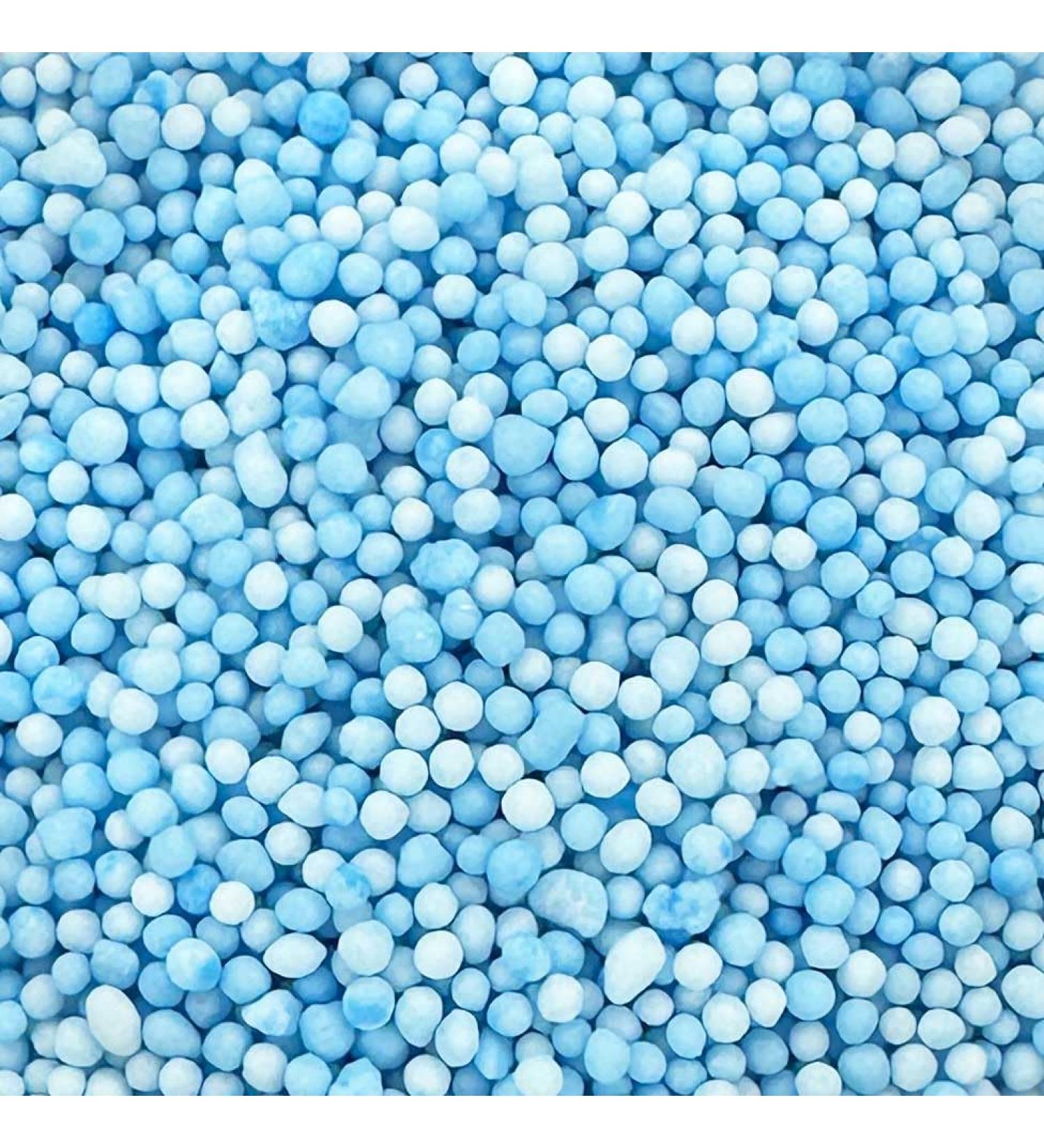 100s and 1000s Natural Vegan Blue Cake Topper Sprinkles - 30g Edible Matt Ball Cupcake Decorations - Buy Online on GoSupps.com