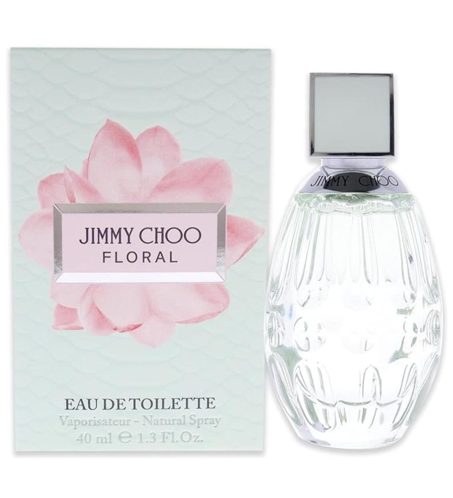 Jimmy-Choo Floral Perfume for Women Eau de Toilette Para Mujer 1.36 oz/40 ml