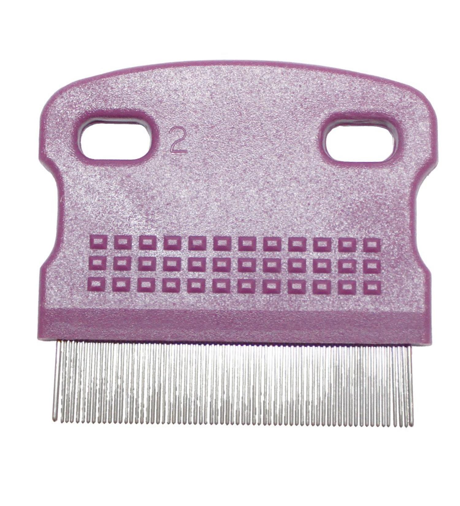 Rosewood Soft Protection Mini Flea Comb for Dogs & Cats - Lavender - Buy Online on GoSupps.com