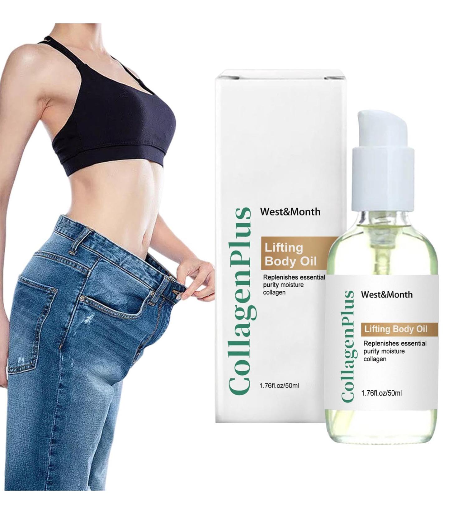 Body-Tight Oil 1.69 oz - Abdominal Breast & Buttocks Tightening Massage Oil | Non-Fat Formula for Legs Arms & Chest | Higyee - Buy Online on GoSupps.com