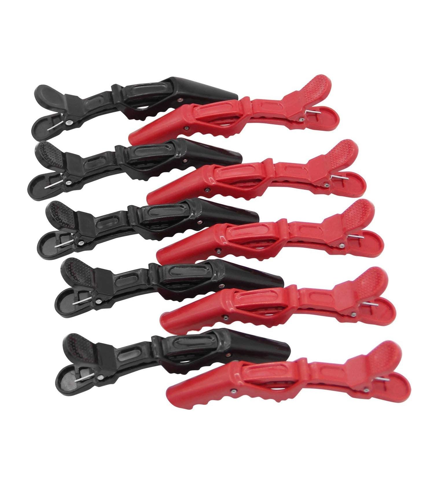 Adecco LLC 10 PCS Alligator Hair Clips for Thick Hair - Non-Slip Hair Styling Clips for Women and Girls - Buy Online on GoSupps.com