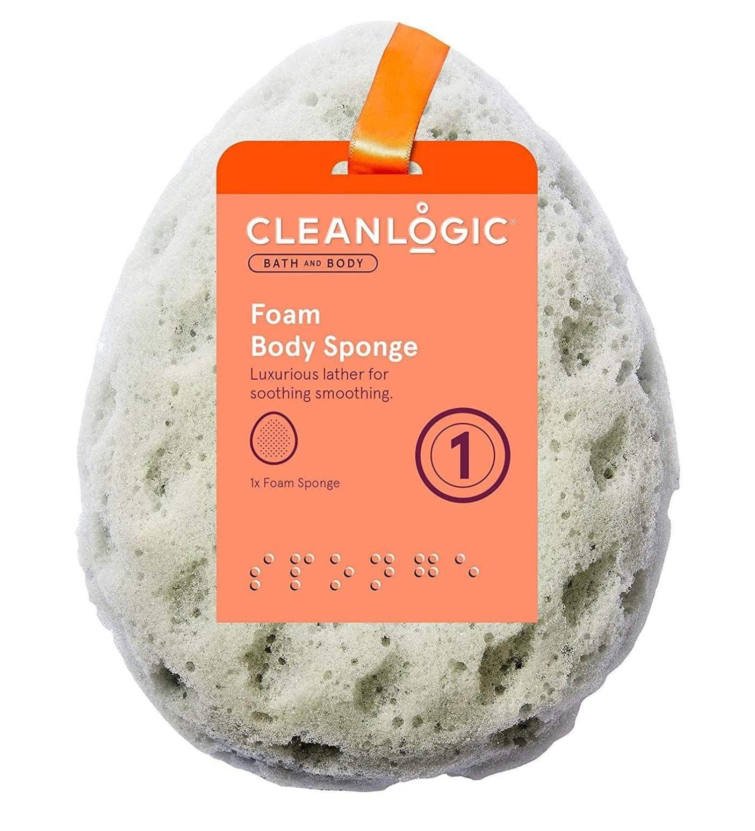 Clean Logic Foam Sea Sponge - Pack of 6 | Exfoliating and Gentle Cleansing - Buy Online on GoSupps.com