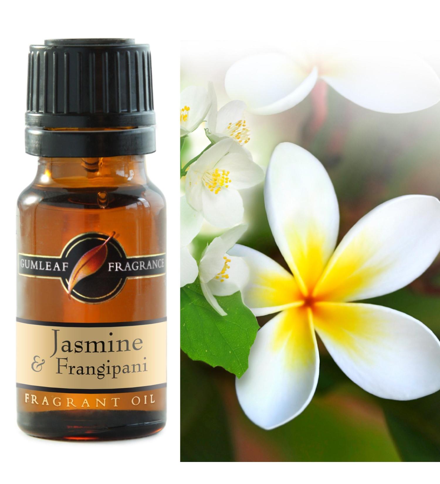 Gumleaf Fragrance Jasmine & Frangipani Fragrant Oil - 0.34fl oz Cruelty Free & Vegan Phthalate-Free Fragrance