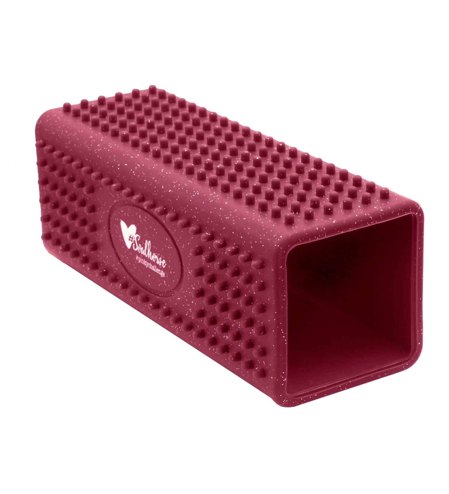 Soulhorse Pinky Silicone Brush - Ultimate Animal Hair Remover for Dogs Cats & Pets - Perfect for Clothing Carpets Cars & Sofas - Buy Online on GoSupps.com