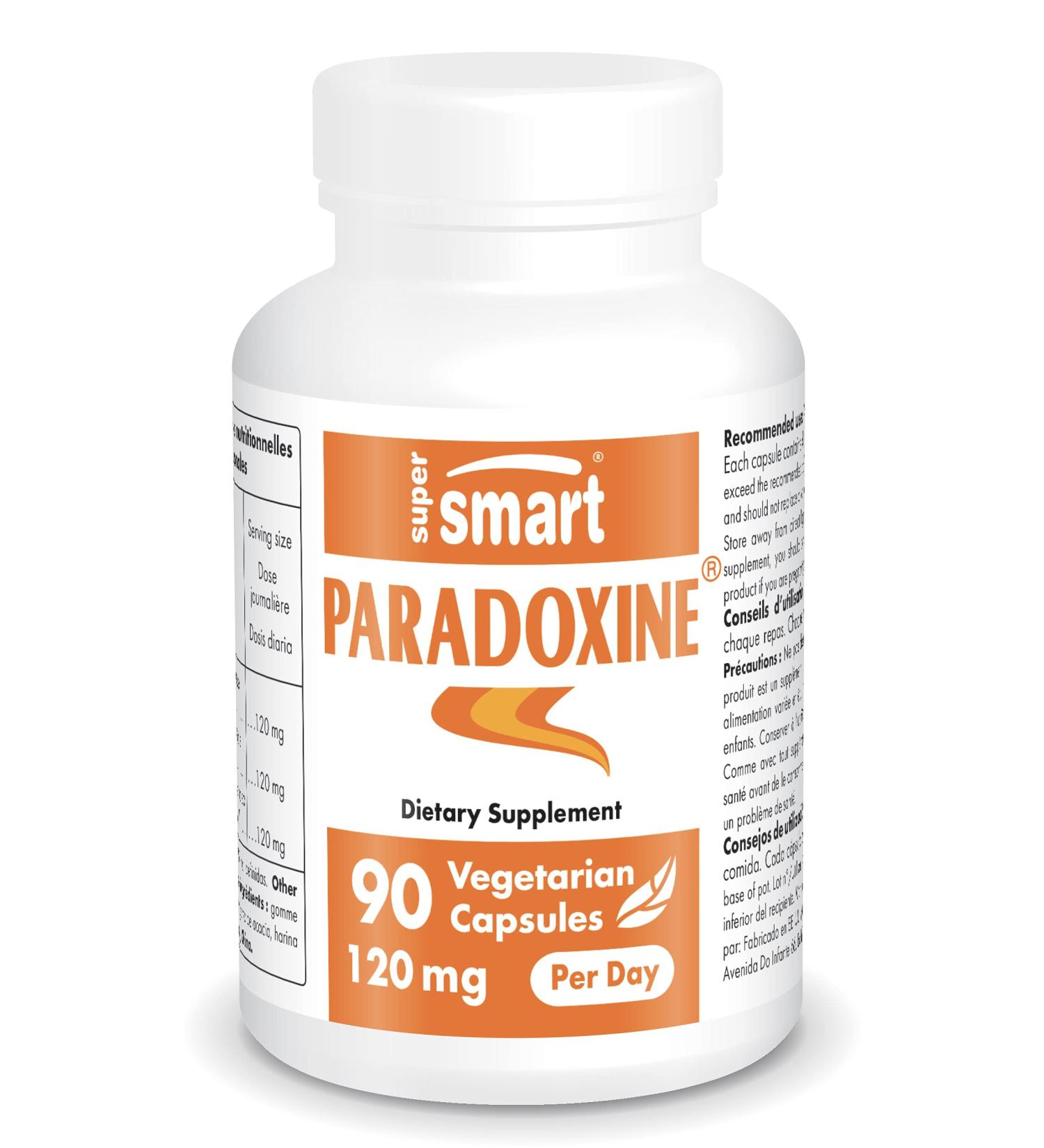Supersmart Paradoxine 40mg - Grains of Paradise Extract - 12.5% 6-Paradol - Antioxidant & Fat Burner - 90 Capsules - Buy Online on GoSupps.com