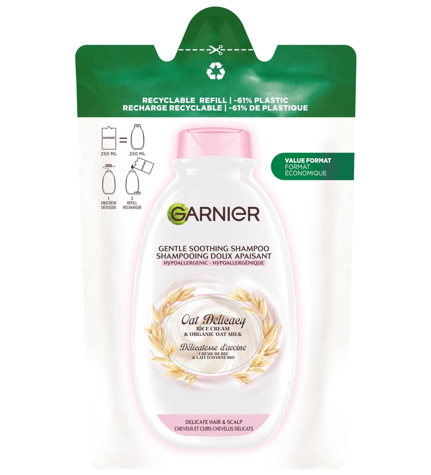 Garnier Garnier Wahre Sch tze Oat Milk Shampoo Refill